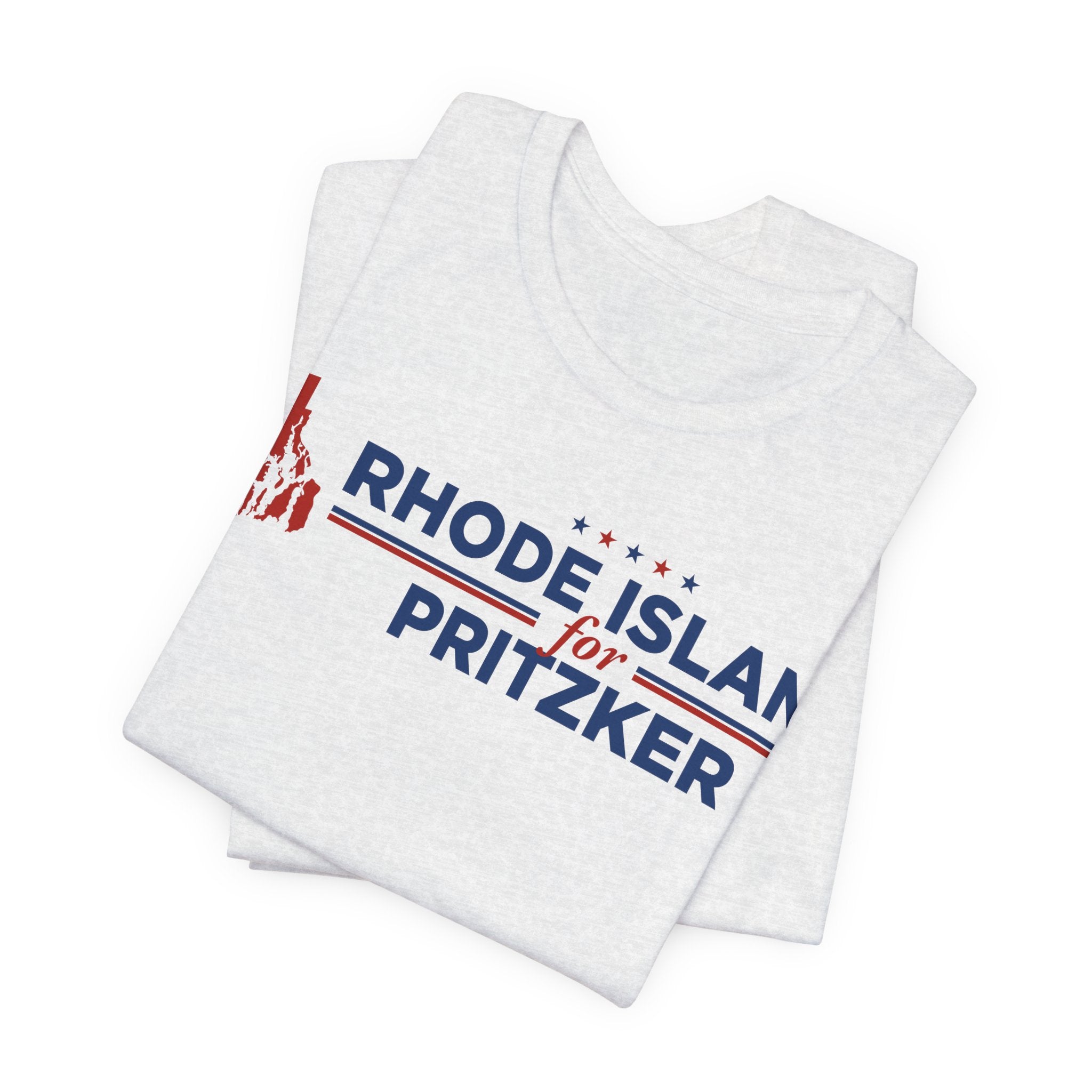 Rhode Island for J.B. Pritzker for President Campaign T-Shirt 2028