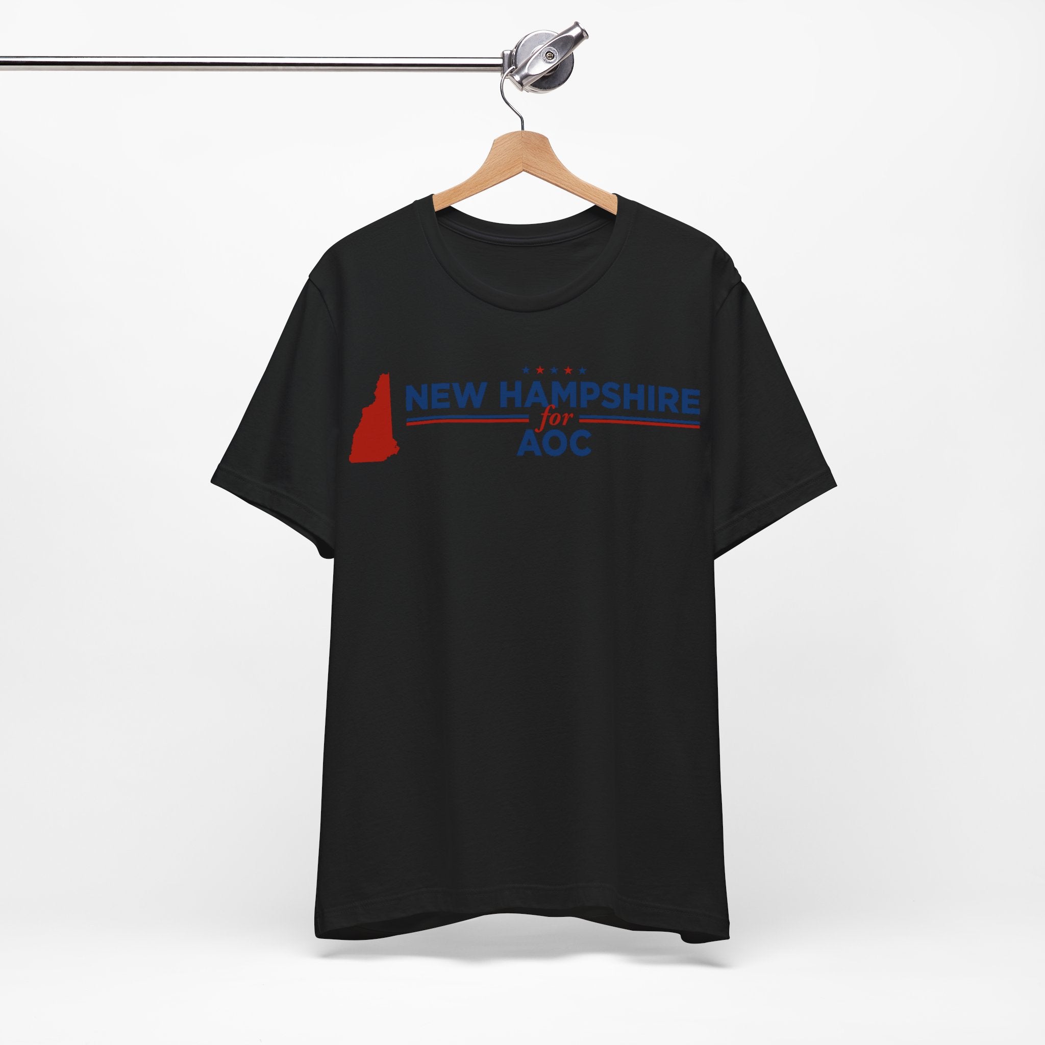 New Hampshire for AOC for President Campaign T-Shirt 2028
