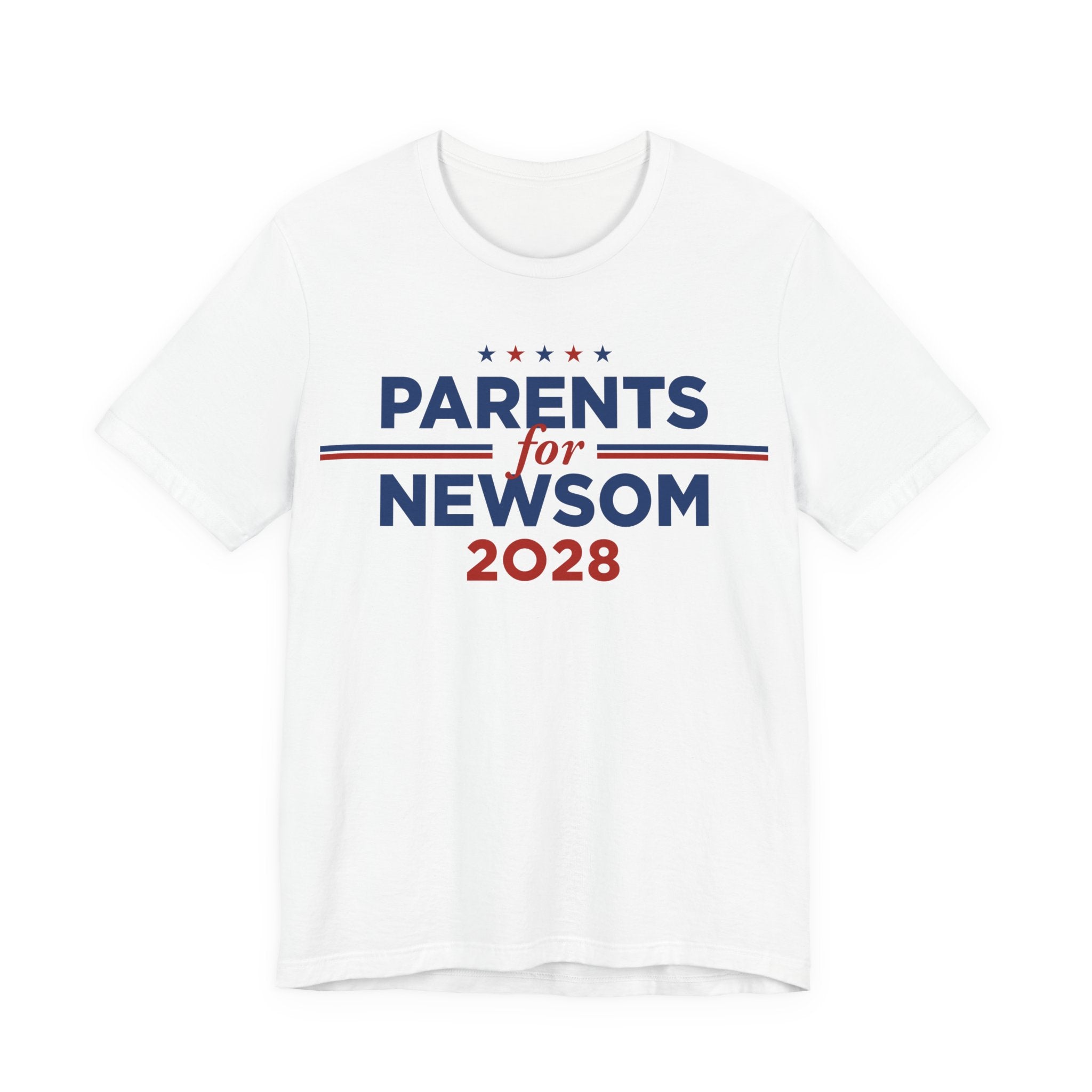 Parents for Gavin Newsom for President Campaign T-Shirt 2028