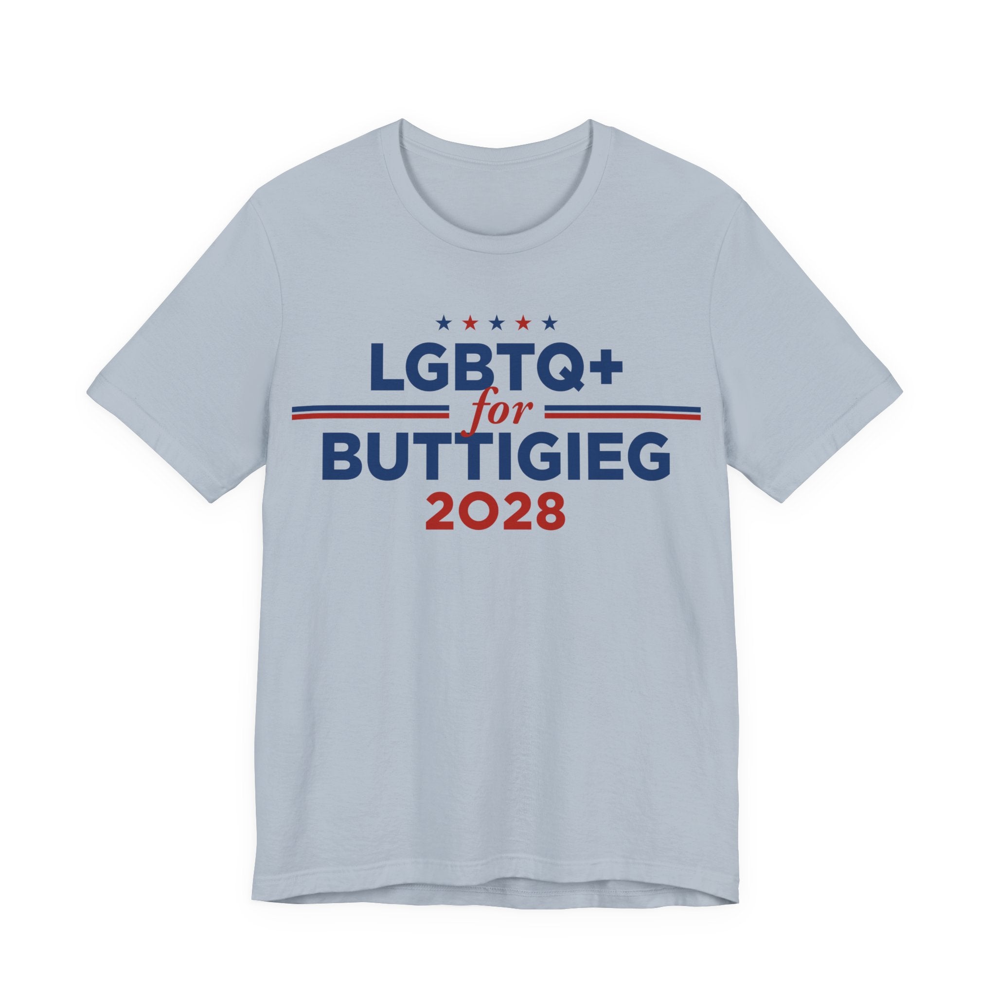 LGBTQ+ for Pete Buttigieg for President Campaign T-Shirt 2028