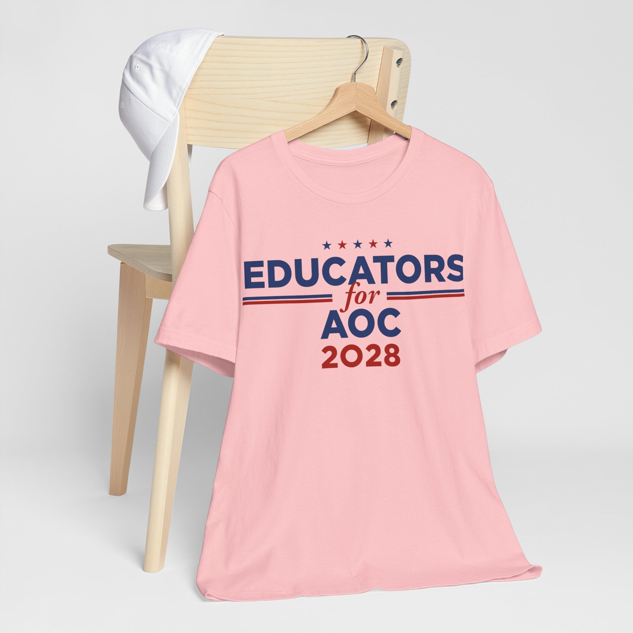 Educators for AOC for President Campaign T-Shirt 2028