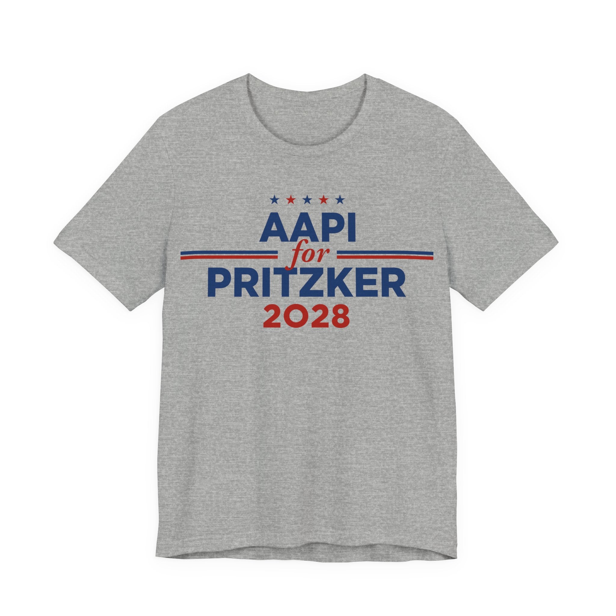 AAPI Asian American and Pacific Islander for J.B. Priztker Campaign T-Shirt for President 2028