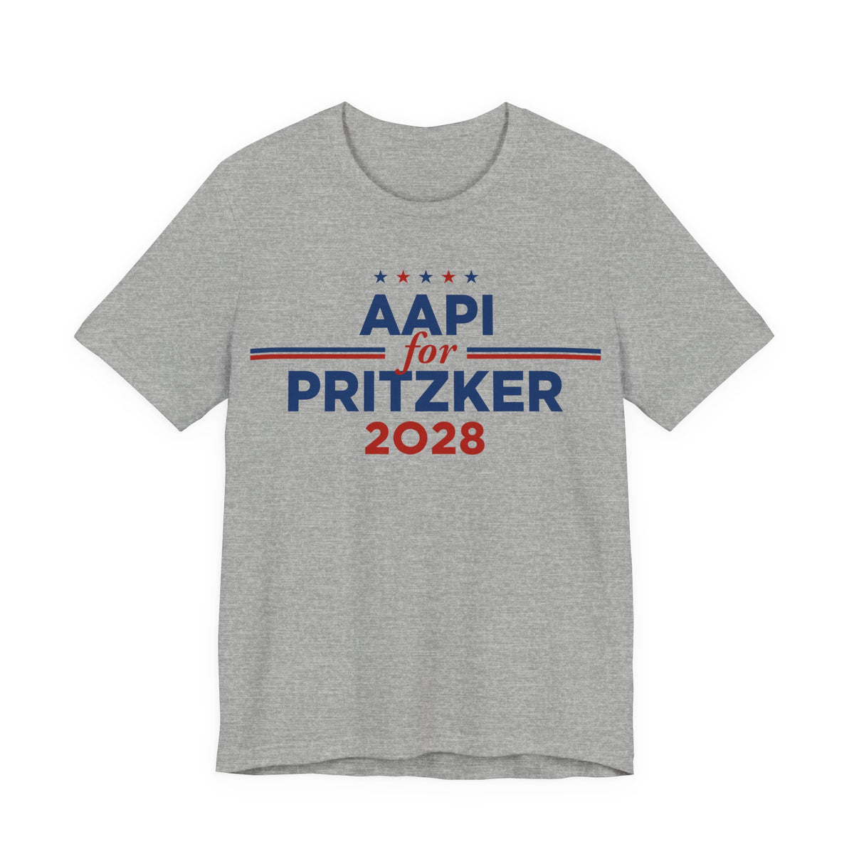 AAPI Asian American and Pacific Islander for J.B. Priztker Campaign T-Shirt for President 2028
