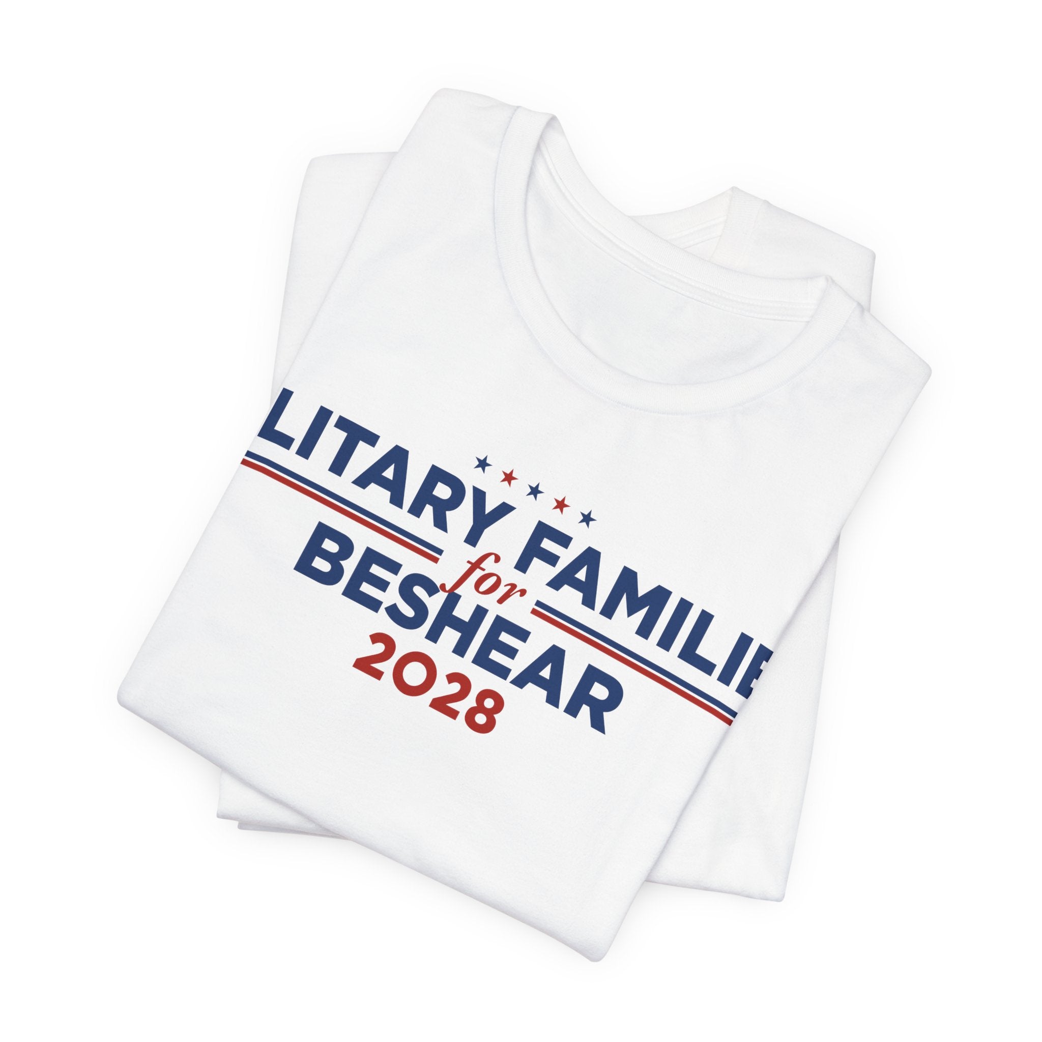 Military Families for Andy Beshear for President Campaign T-Shirt 2028