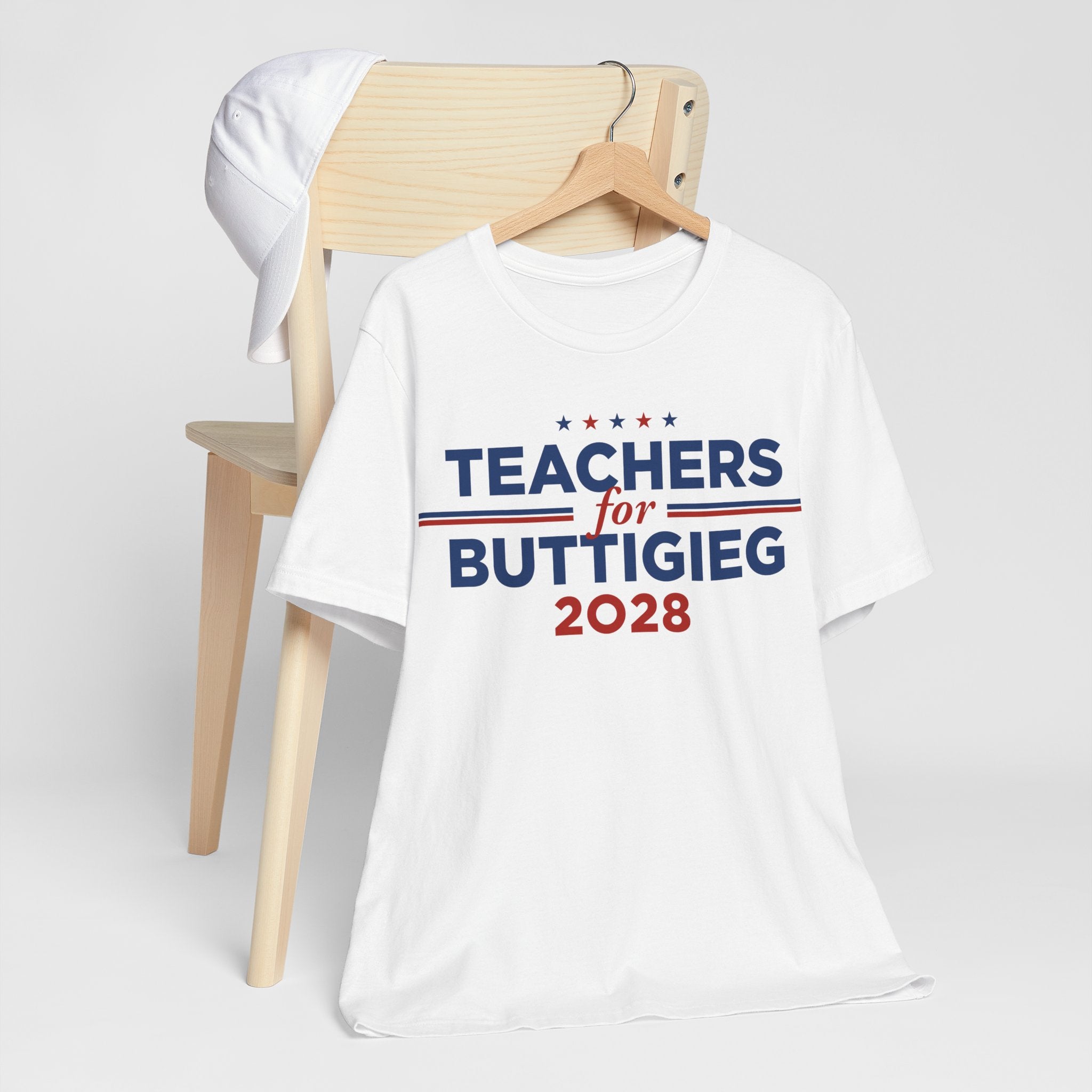 Teachers for Pete Buttigieg for President Campaign T-Shirt 2028