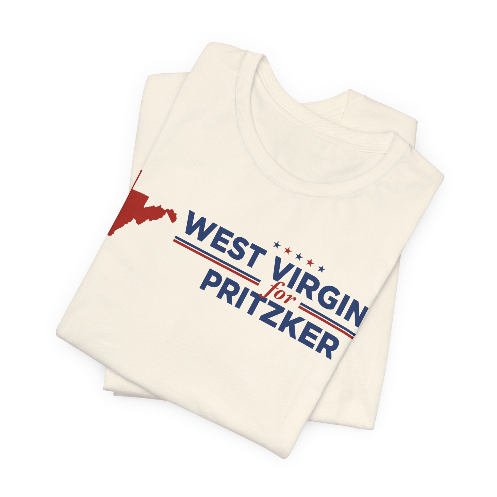 West Virginia for J.B. Pritzker for President Campaign T-Shirt 2028