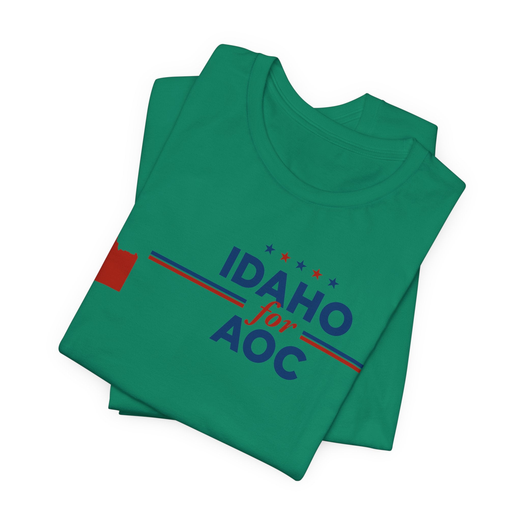 Idaho for AOC for President Campaign T-Shirt 2028