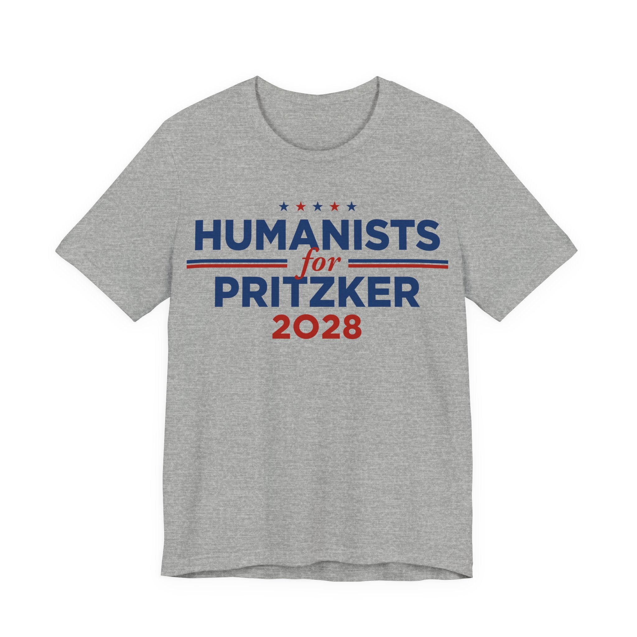Humanists for J.B. Pritzker for President Campaign T-Shirt 2028