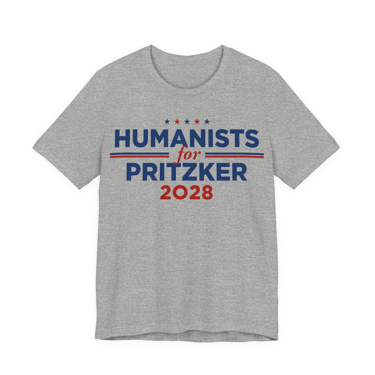 Humanists for J.B. Pritzker for President Campaign T-Shirt 2028