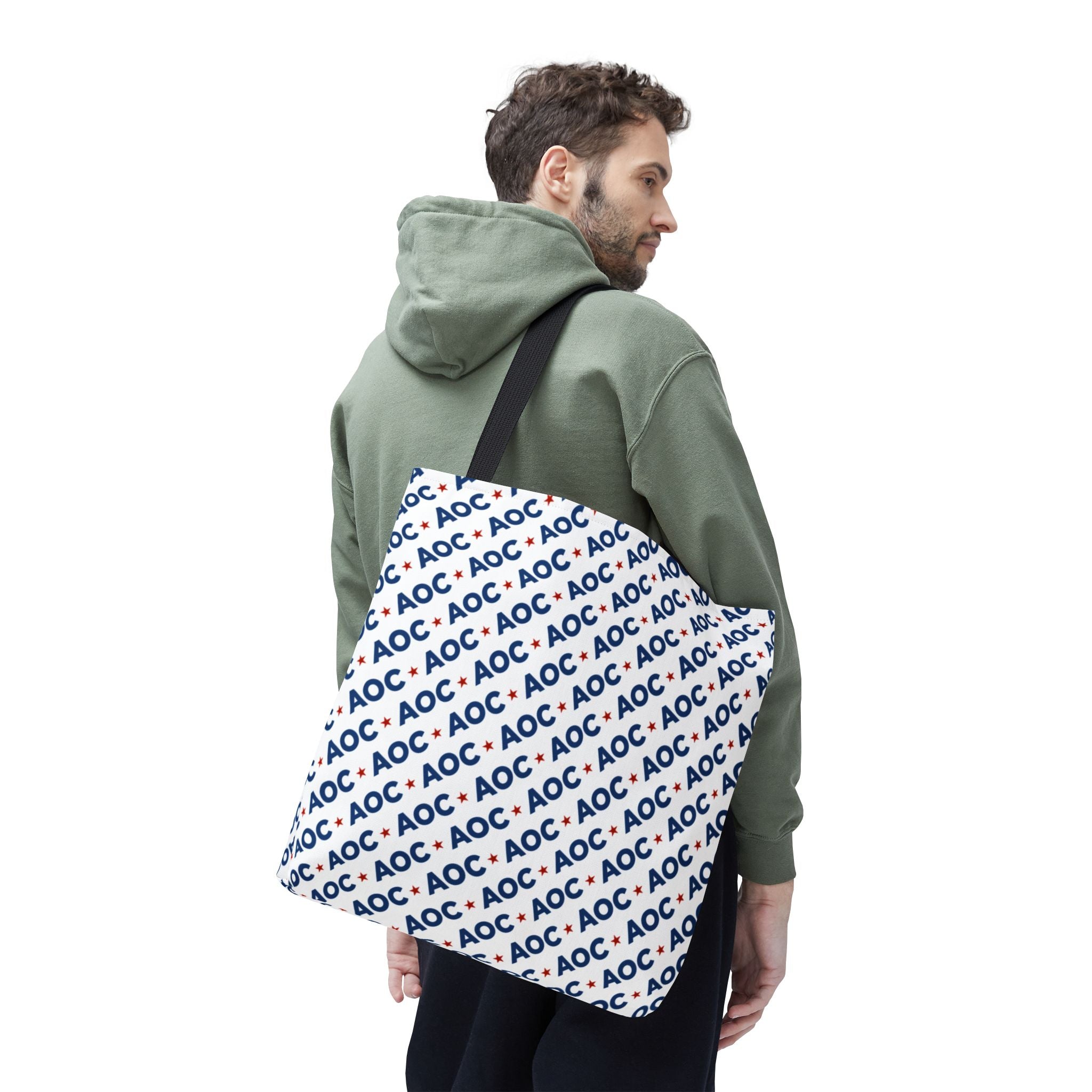 AOC Tote Bag – Political Graphic Carryall for Progressive Everyday Style