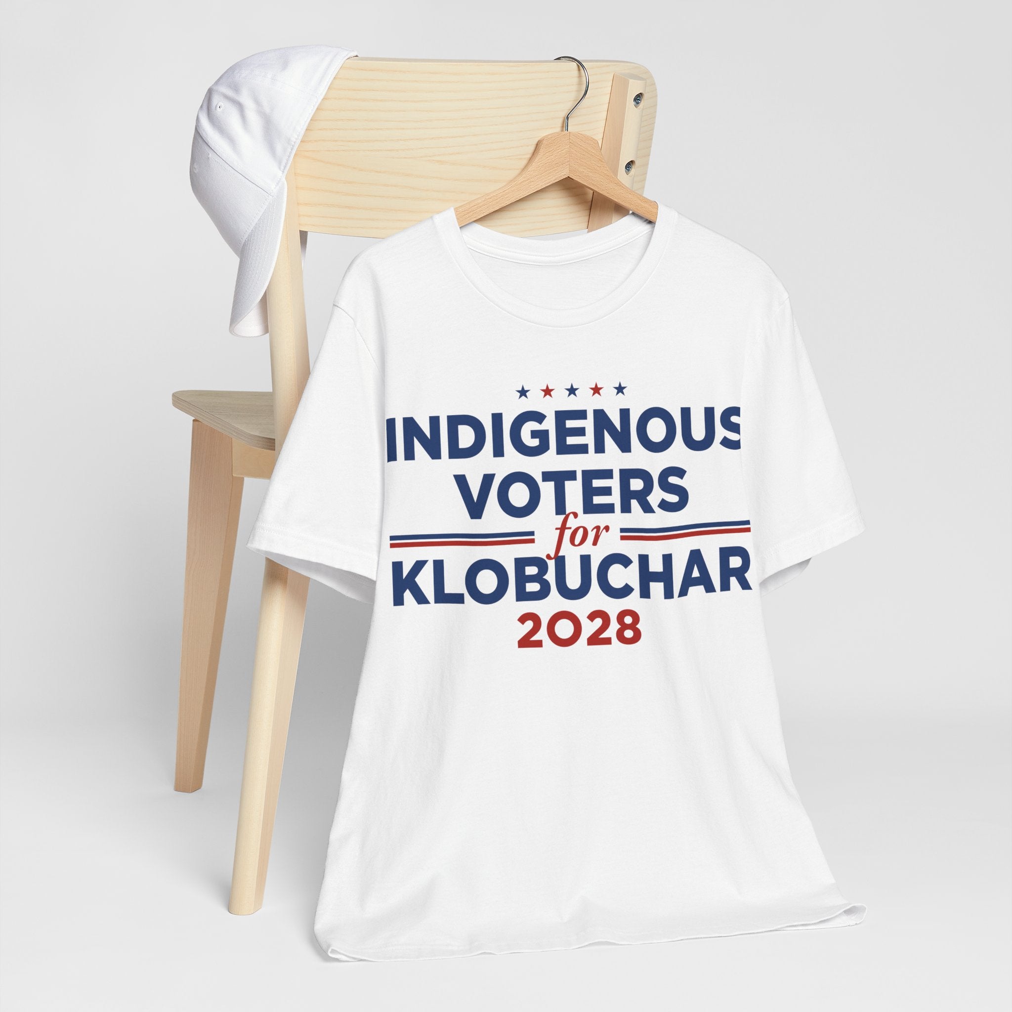 Indigenous Voters / Native Americans for Amy Klobuchar for President Campaign T-Shirt 2028