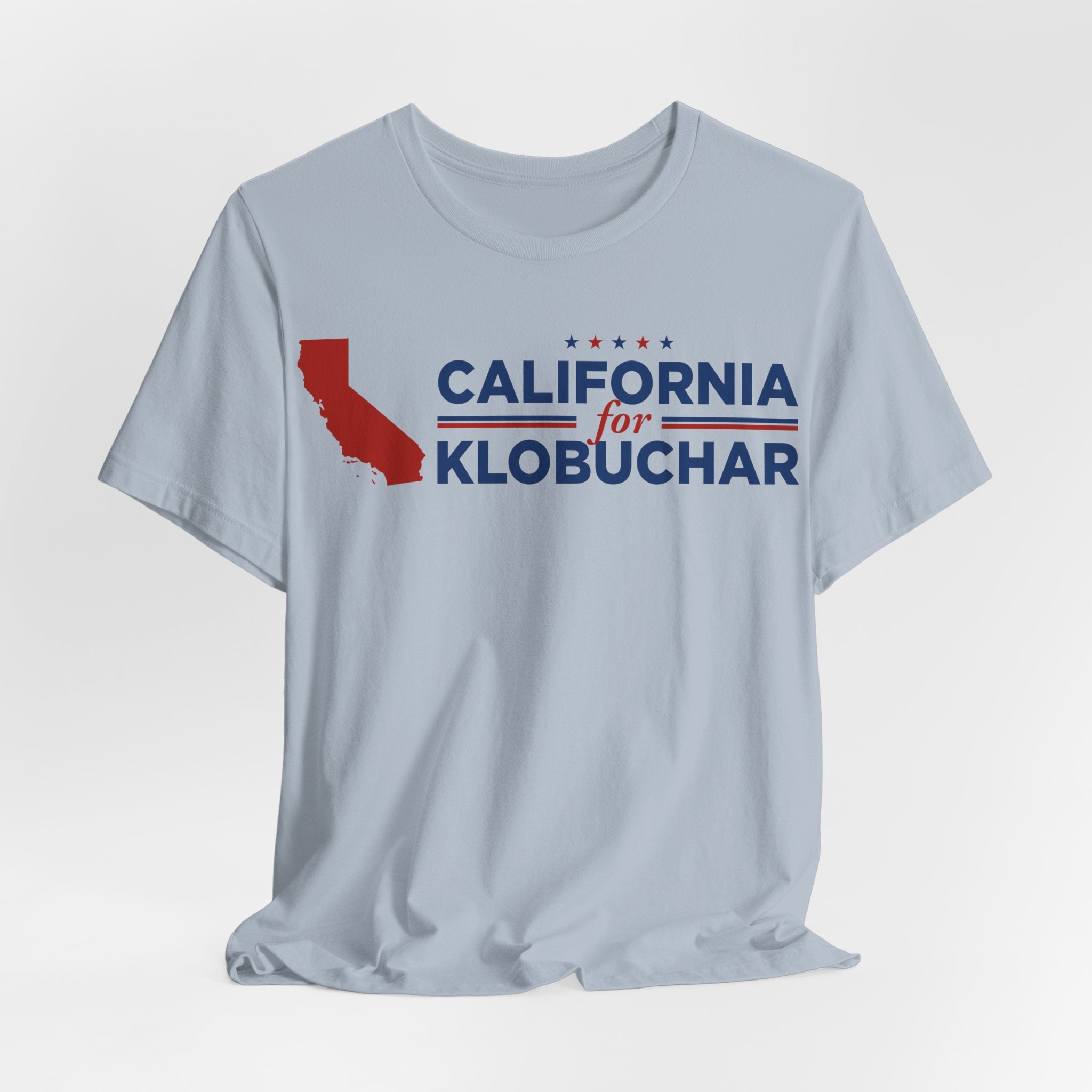 California for Amy Klobuchar for President Campaign T-Shirt 2028