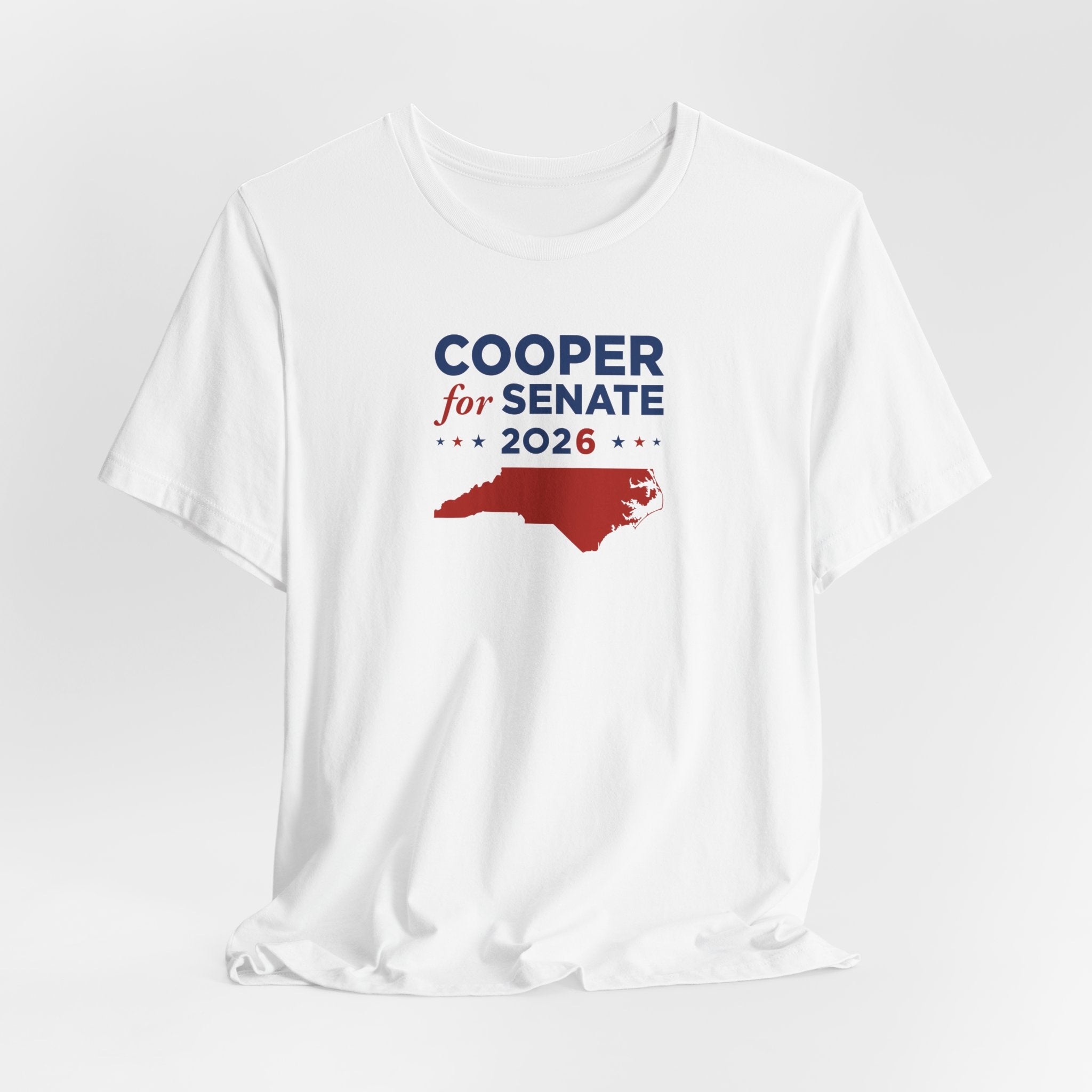 Roy Cooper for North Carolina Senate Campaign T-Shirt 2026