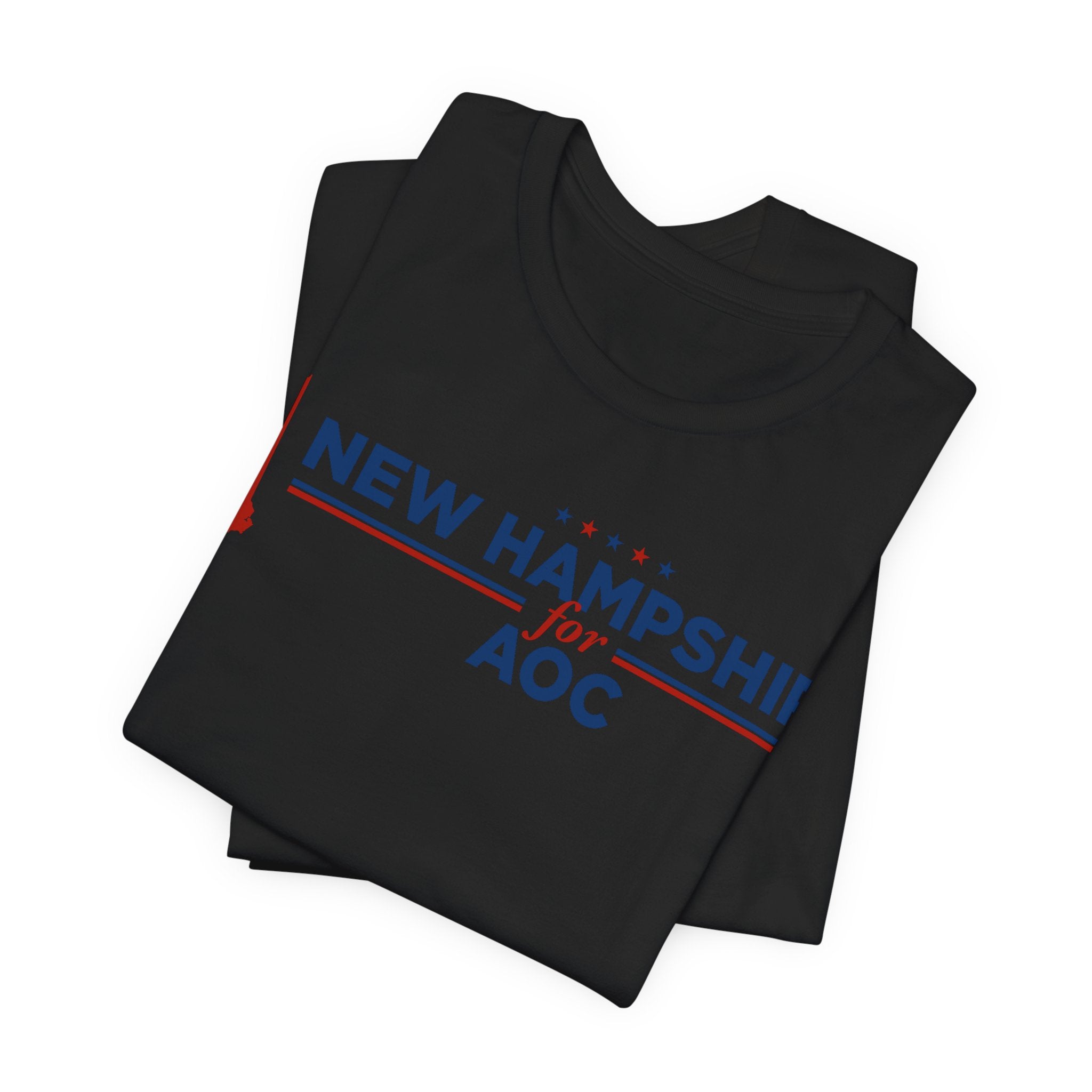 New Hampshire for AOC for President Campaign T-Shirt 2028