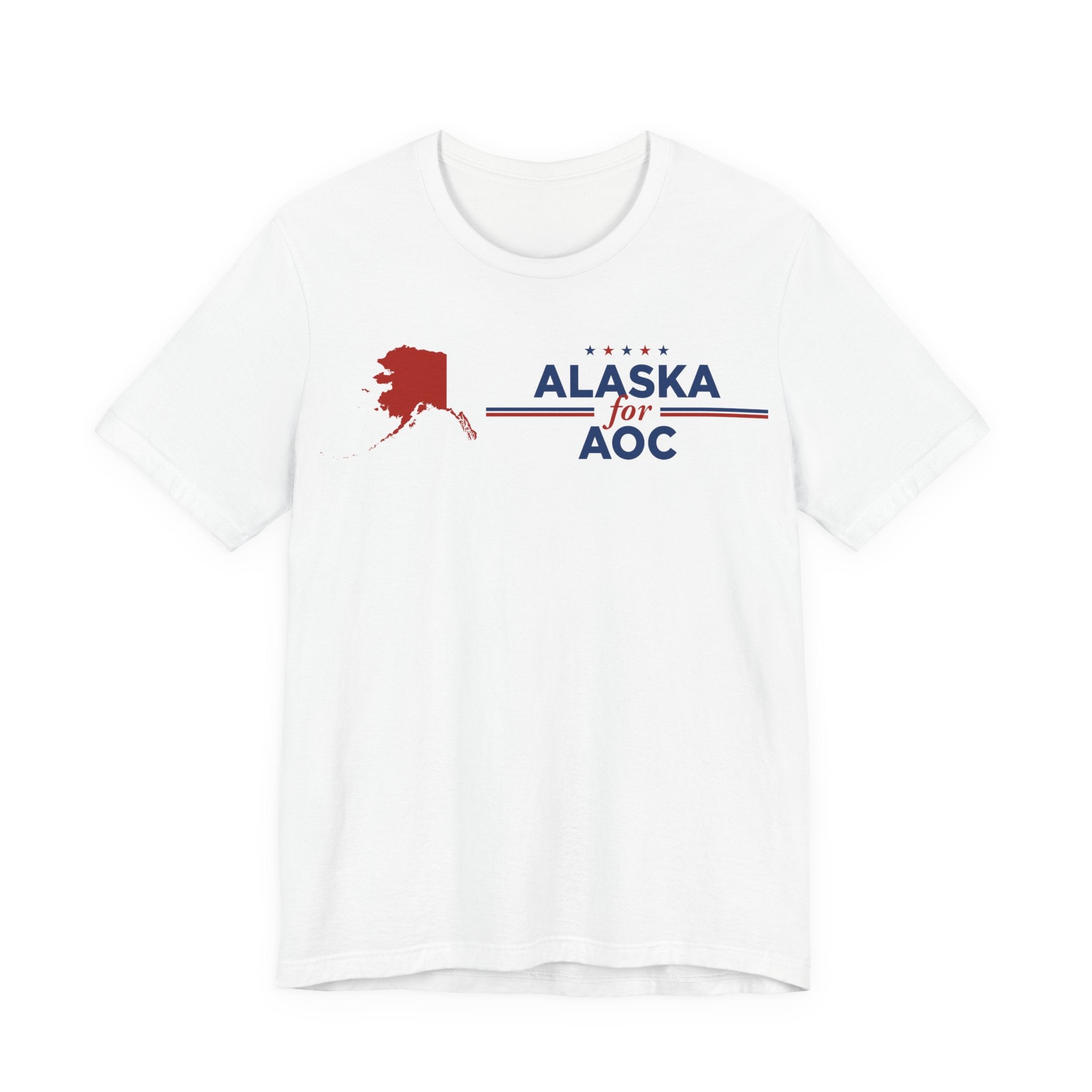 Alaska for AOC for President Campaign T-Shirt 2028