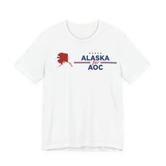 Alaska for AOC for President Campaign T-Shirt 2028