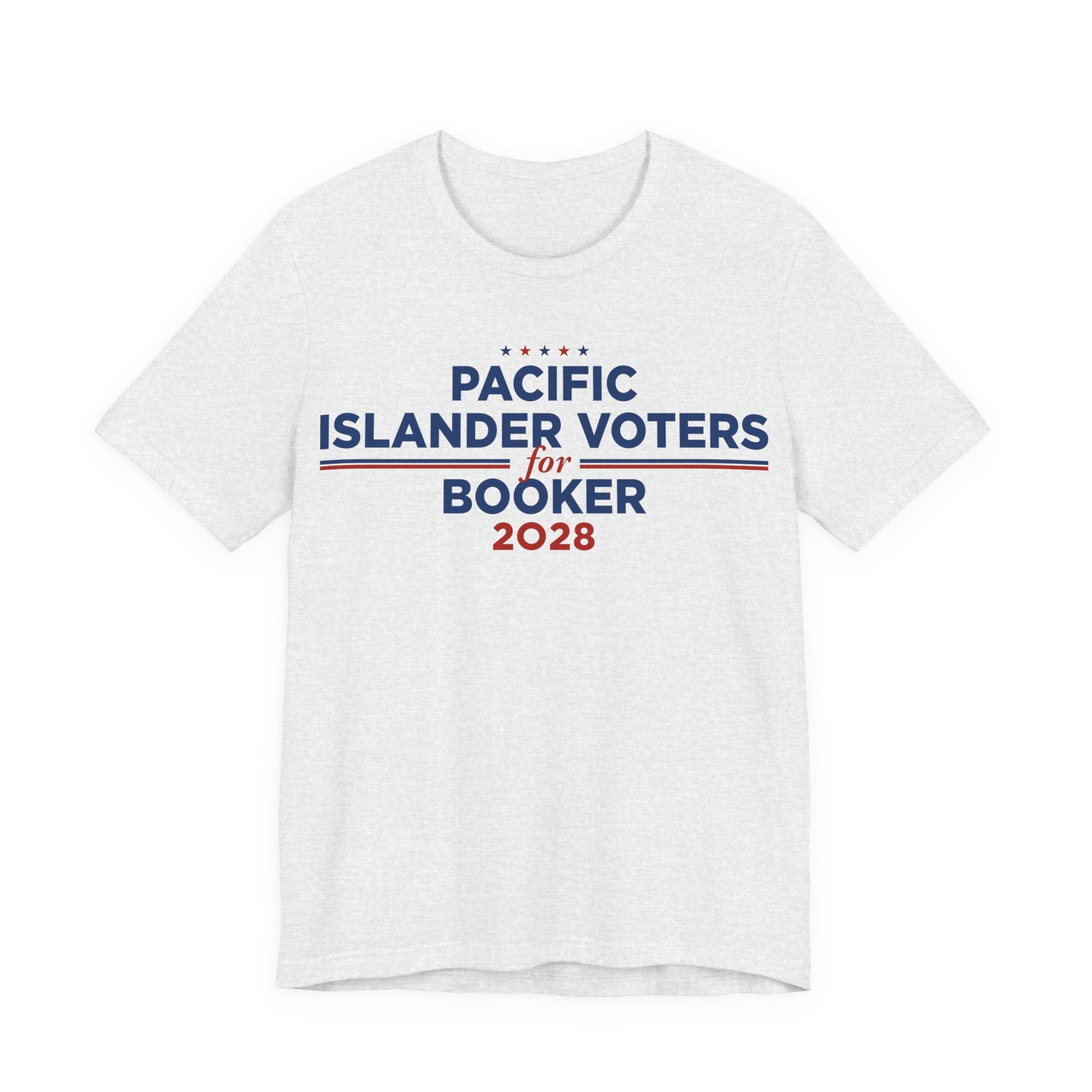 Pacific Islander Voters for Cory Booker for President Campaign T-Shirt 2028