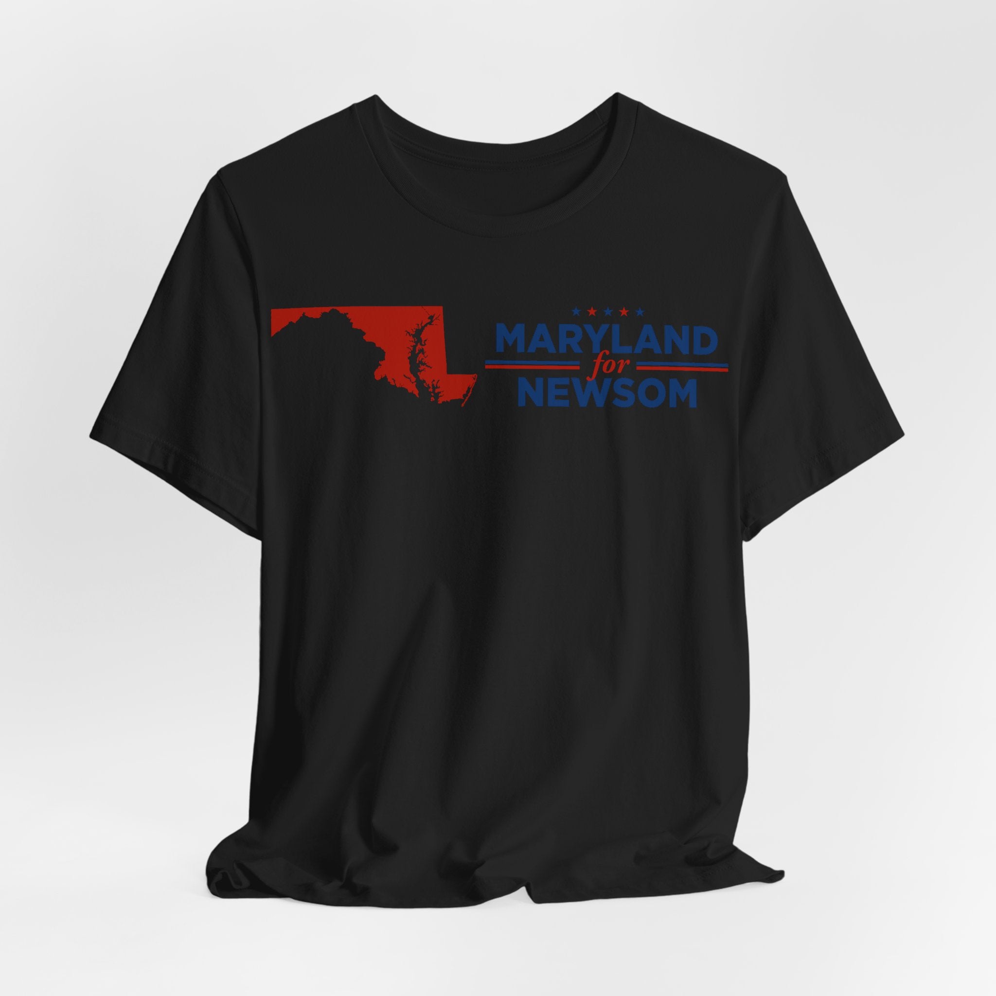 Maryland for Gavin Newsom for President Campaign T-Shirt 2028