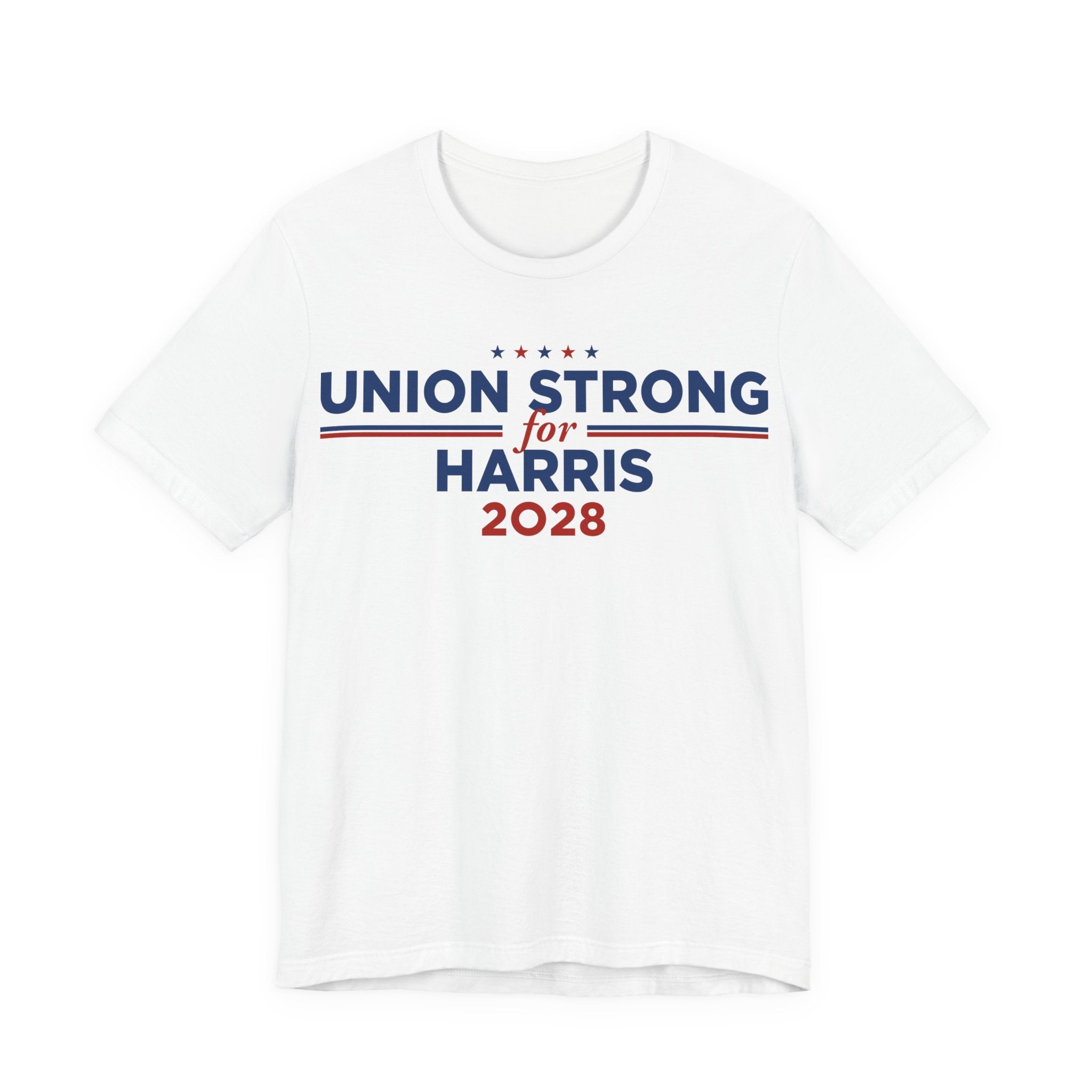 Union Strong for Kamala Harris for President Campaign T-Shirt 2028
