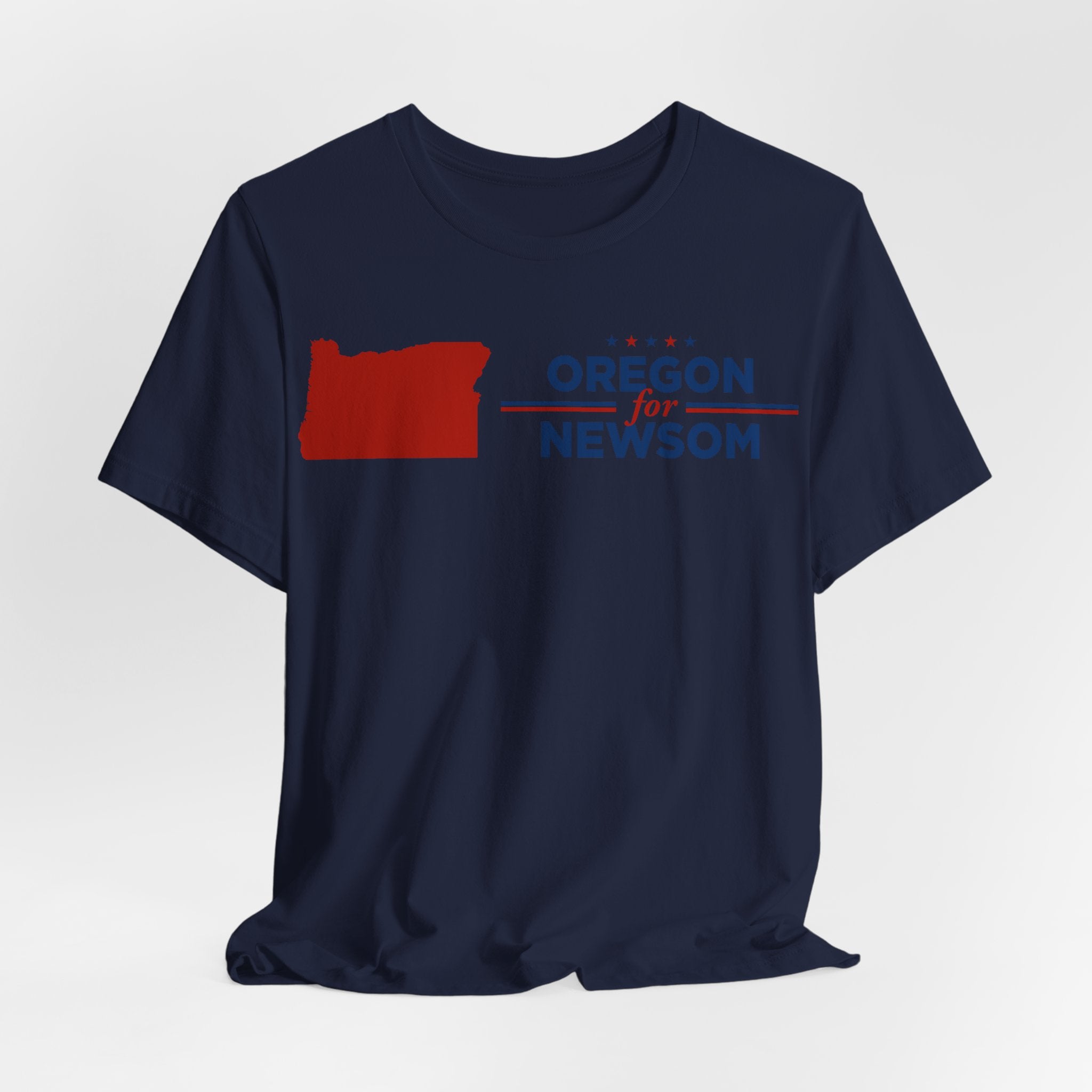 Oregon for Gavin Newsom for President Campaign T-Shirt 2028