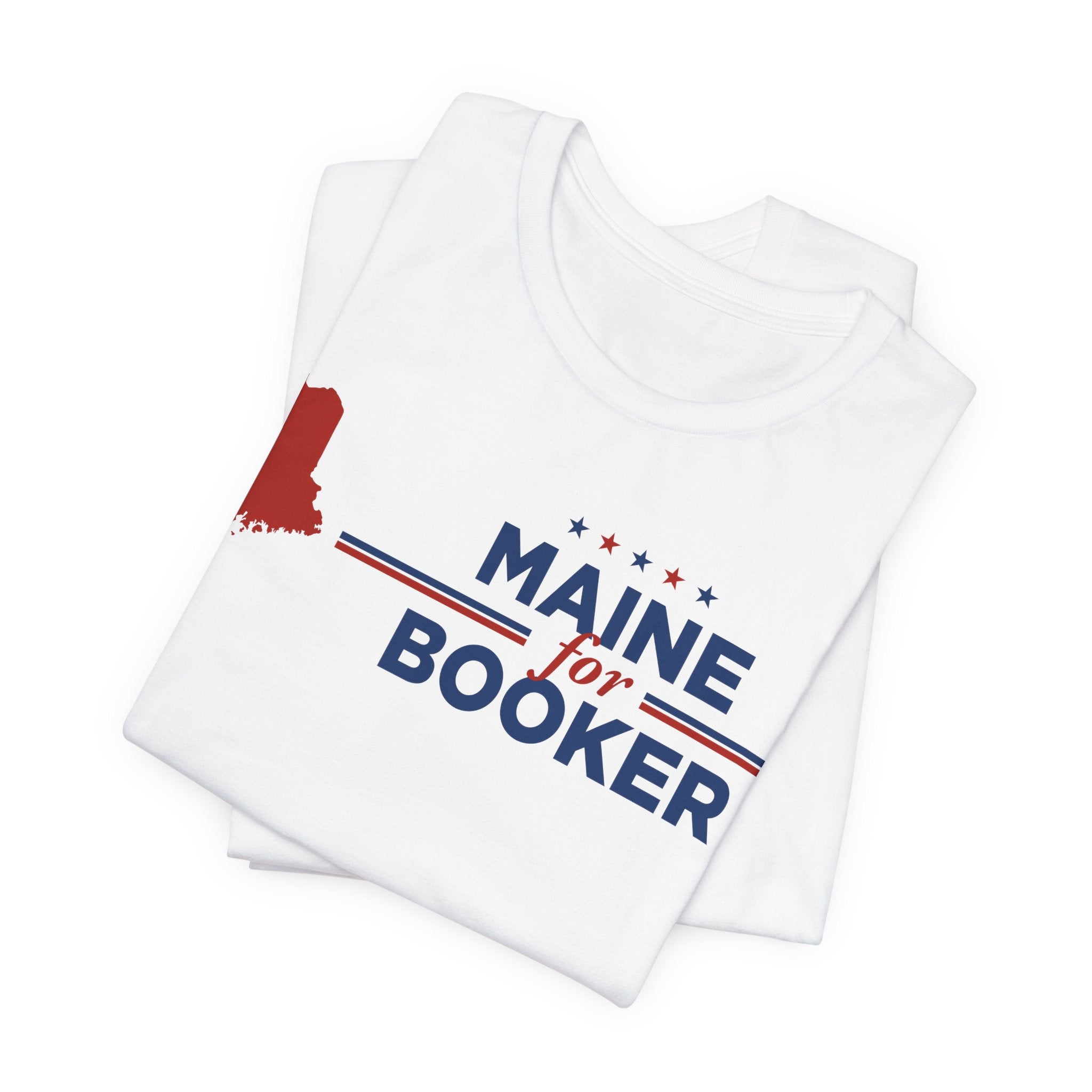 Maine for Cory Booker for President Campaign T-Shirt 2028