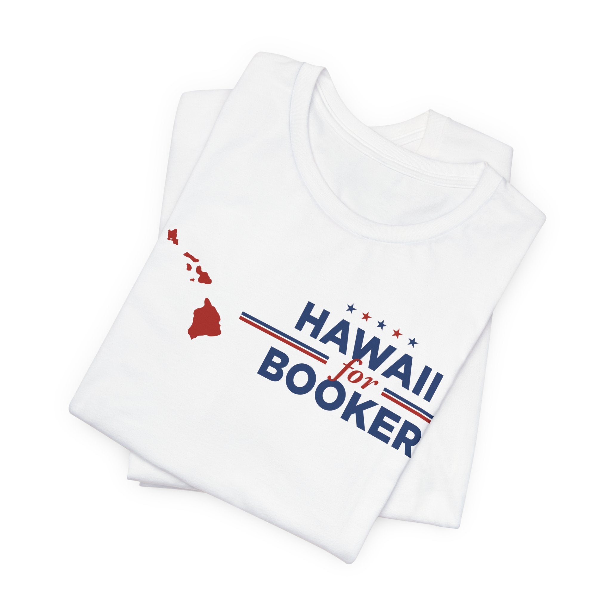Hawaii for Cory Booker for President Campaign T-Shirt 2028