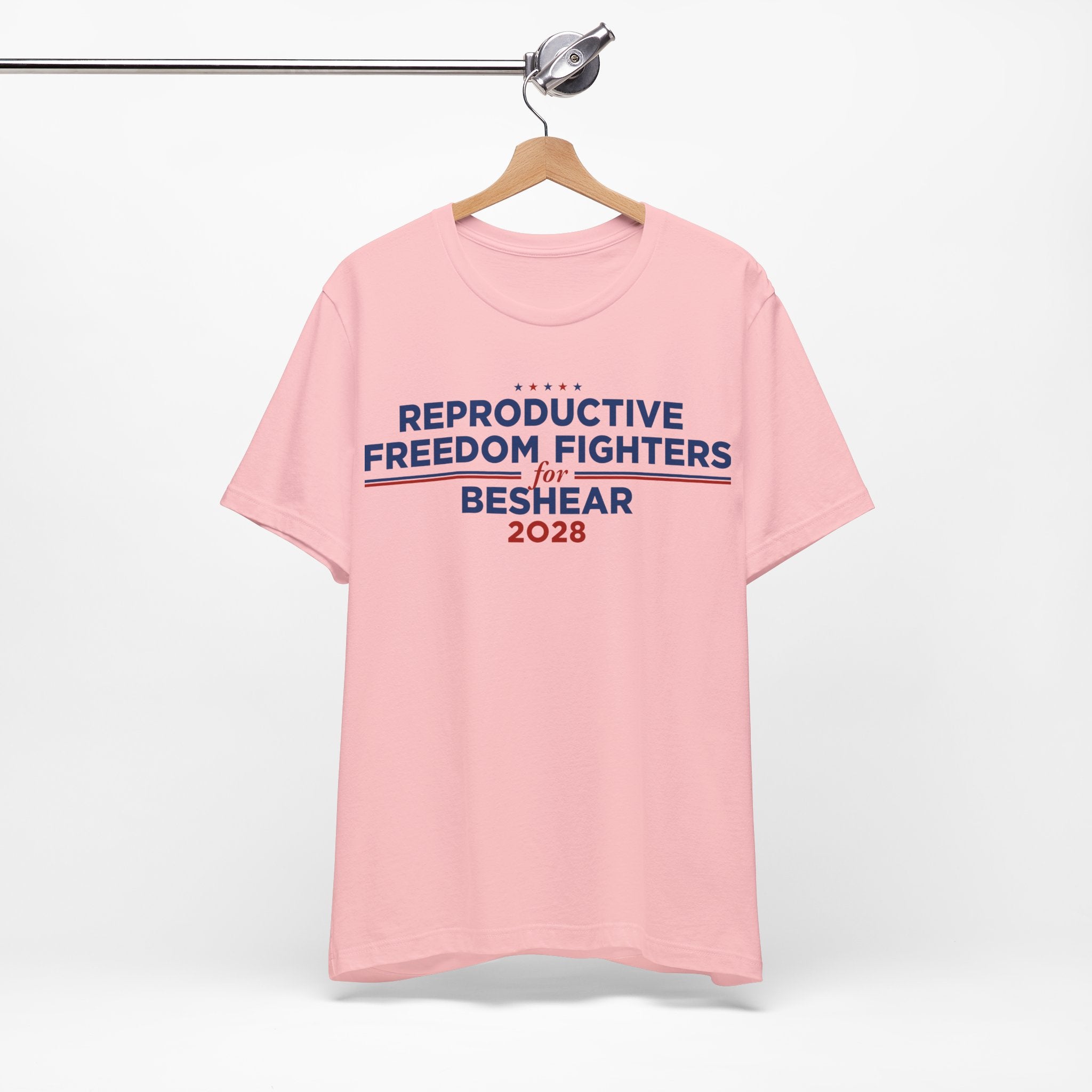 Reproductive Freedom Fighters for Andy Beshear for President Campaign T-Shirt 2028