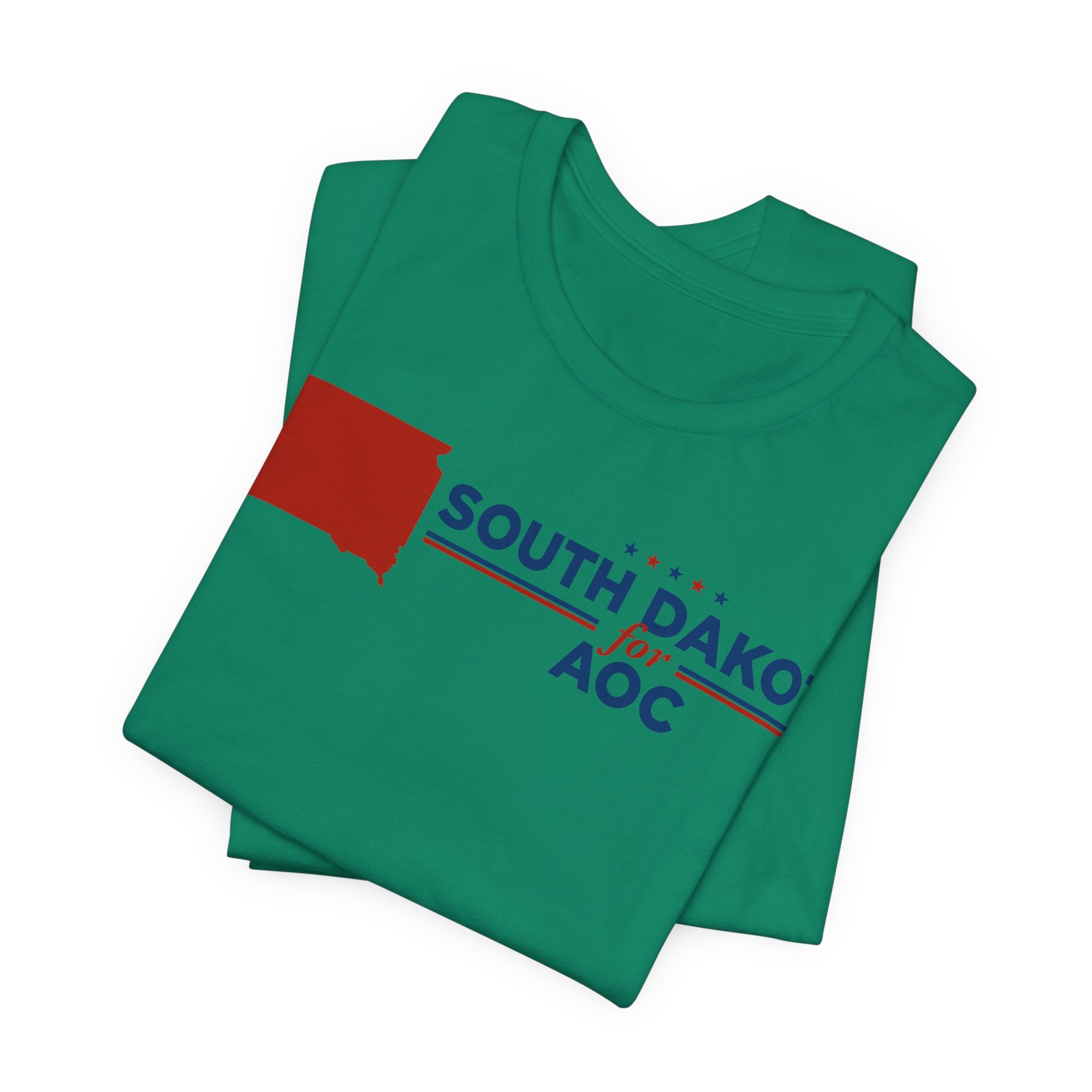 South Dakota for AOC for President Campaign T-Shirt 2028