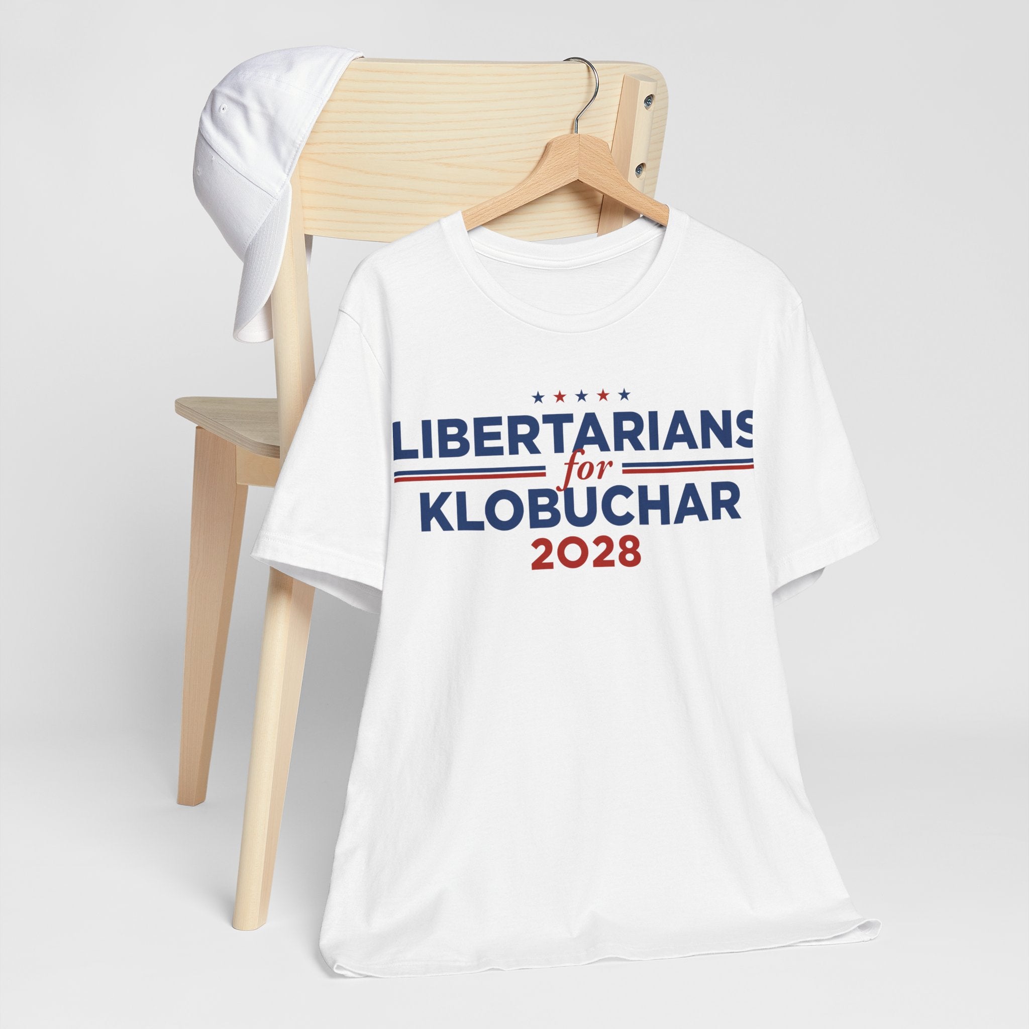 Libertarians for Amy Klobuchar for President Campaign T-Shirt 2028