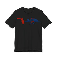 Florida for AOC for President Campaign T-Shirt 2028