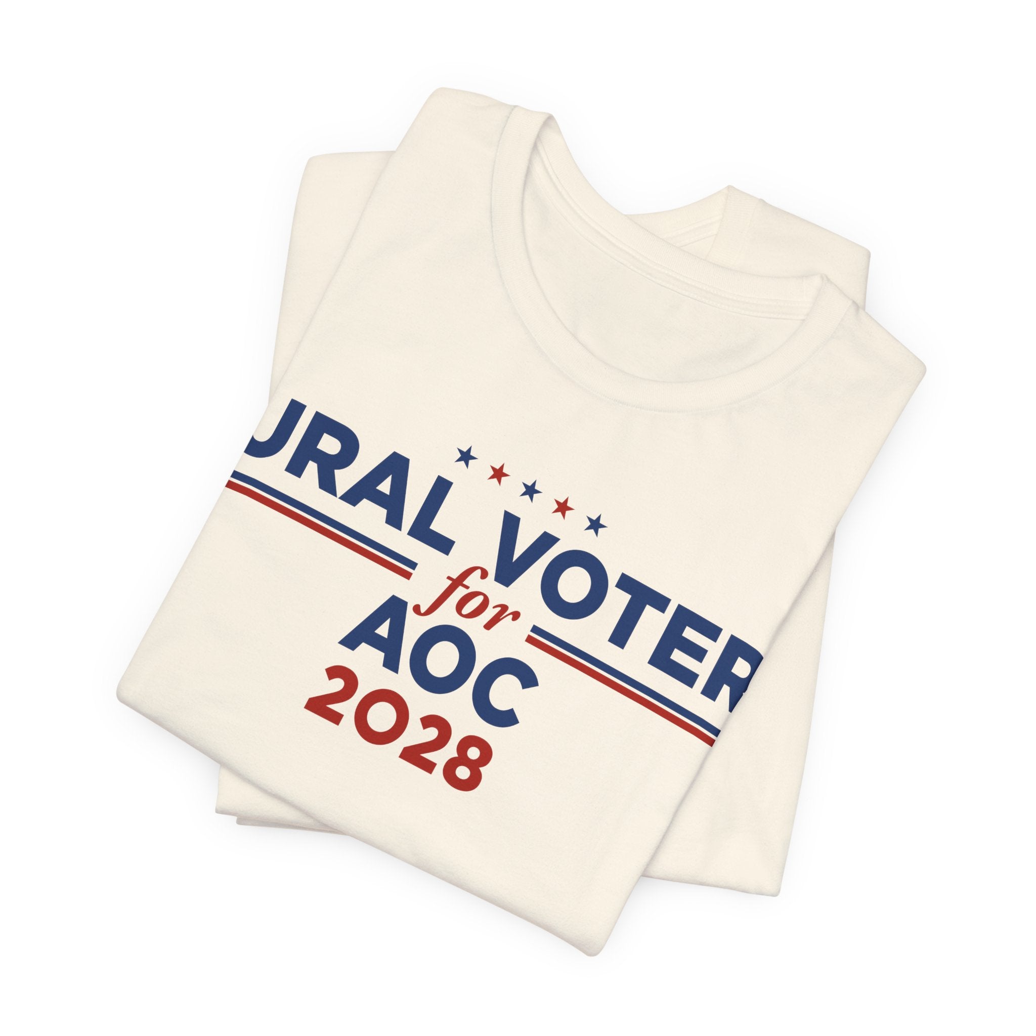 Rural Voters for AOC for President Campaign T-Shirt 2028