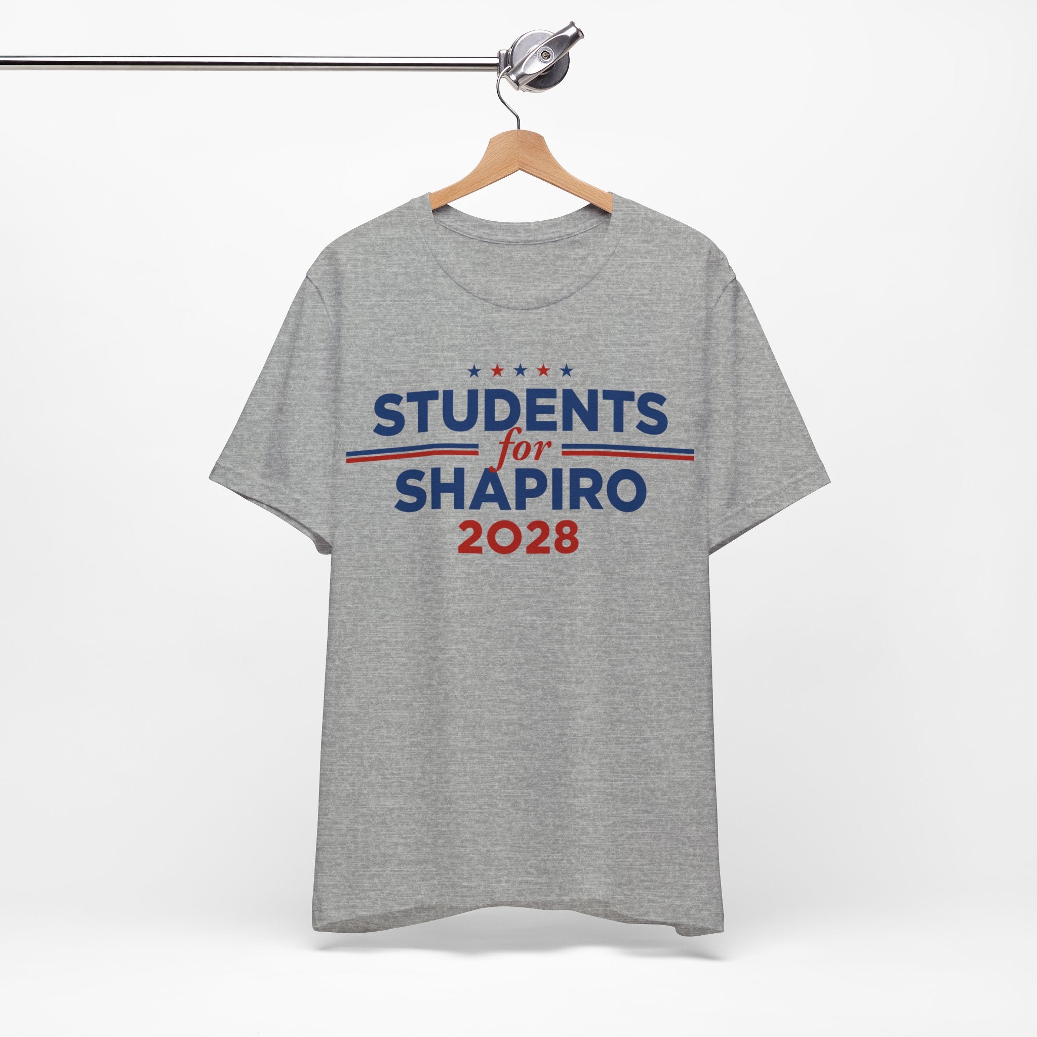 Students for Josh Shapiro for President Campaign T-Shirt 2028