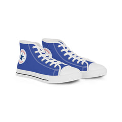 Blue Prideverse Men's High Top Sneakers