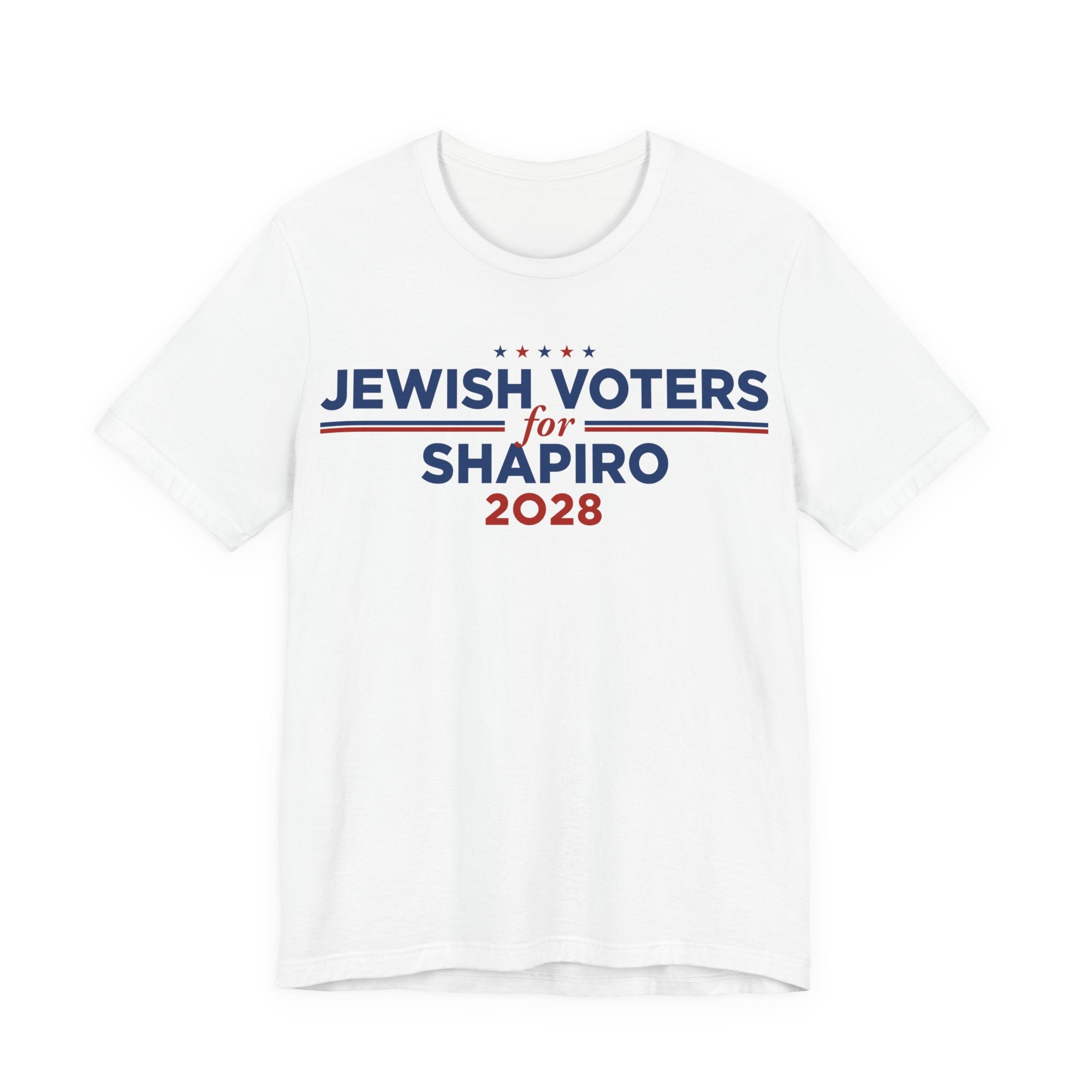 Jewish Voters for Josh Shapiro for President Campaign T-Shirt 2028