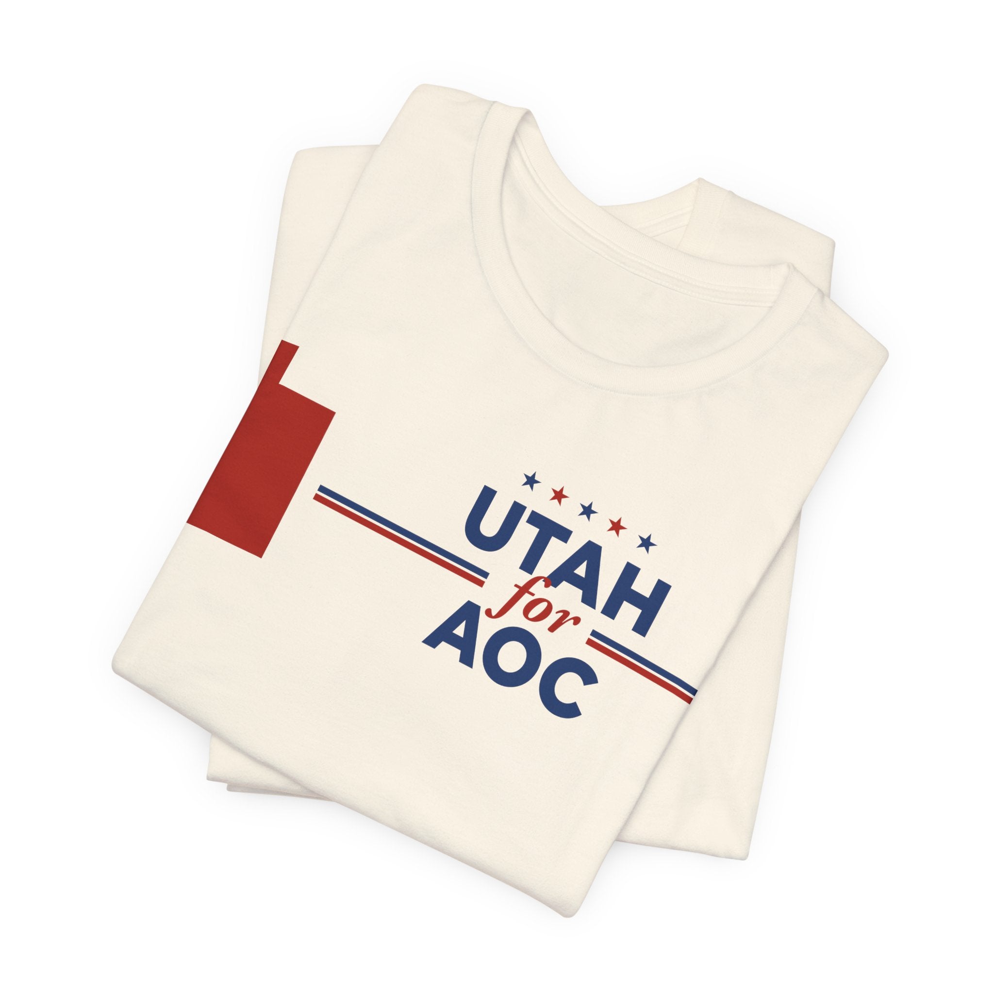 Utah for AOC for President Campaign T-Shirt 2028