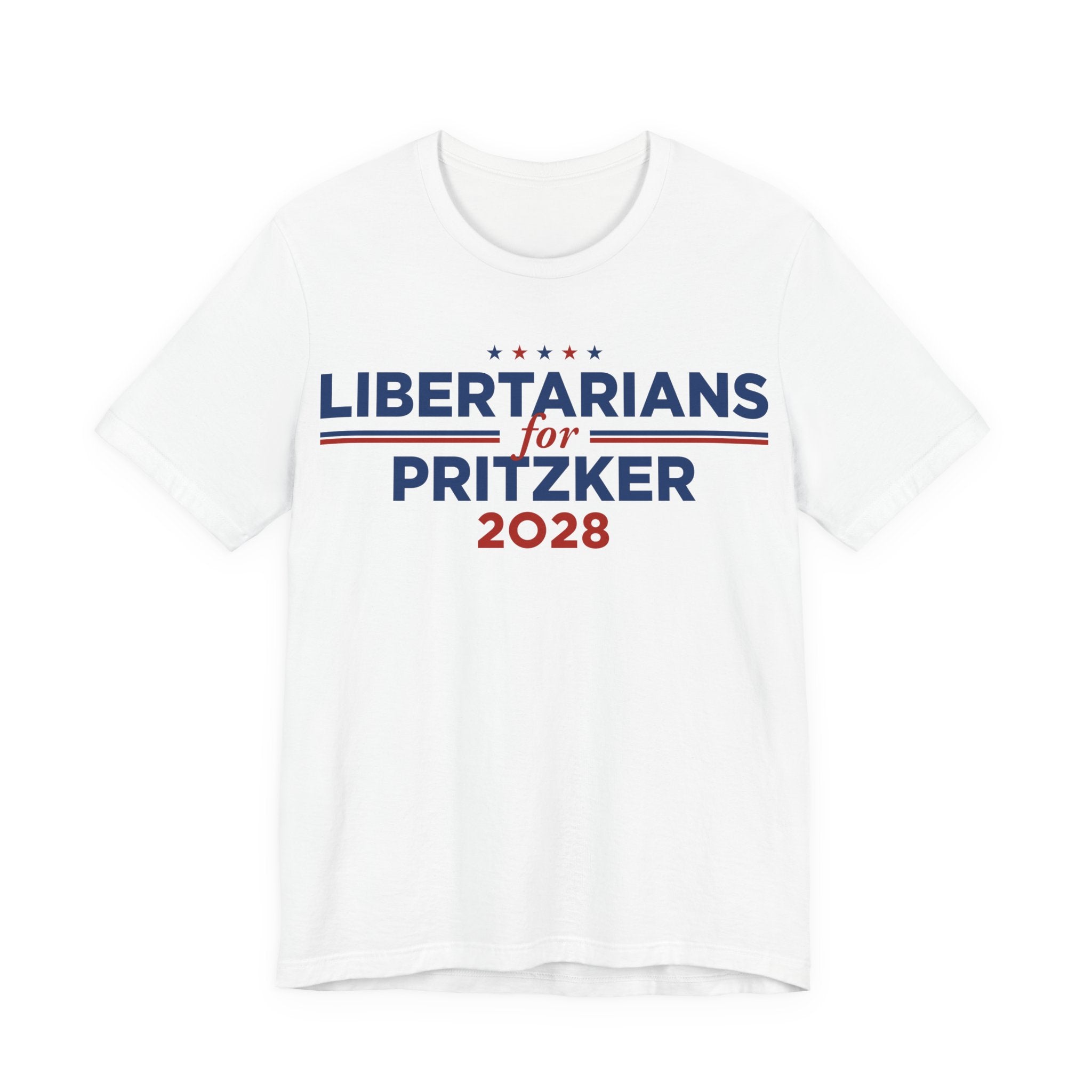Libertarians for J.B. Pritzker for President Campaign T-Shirt 2028