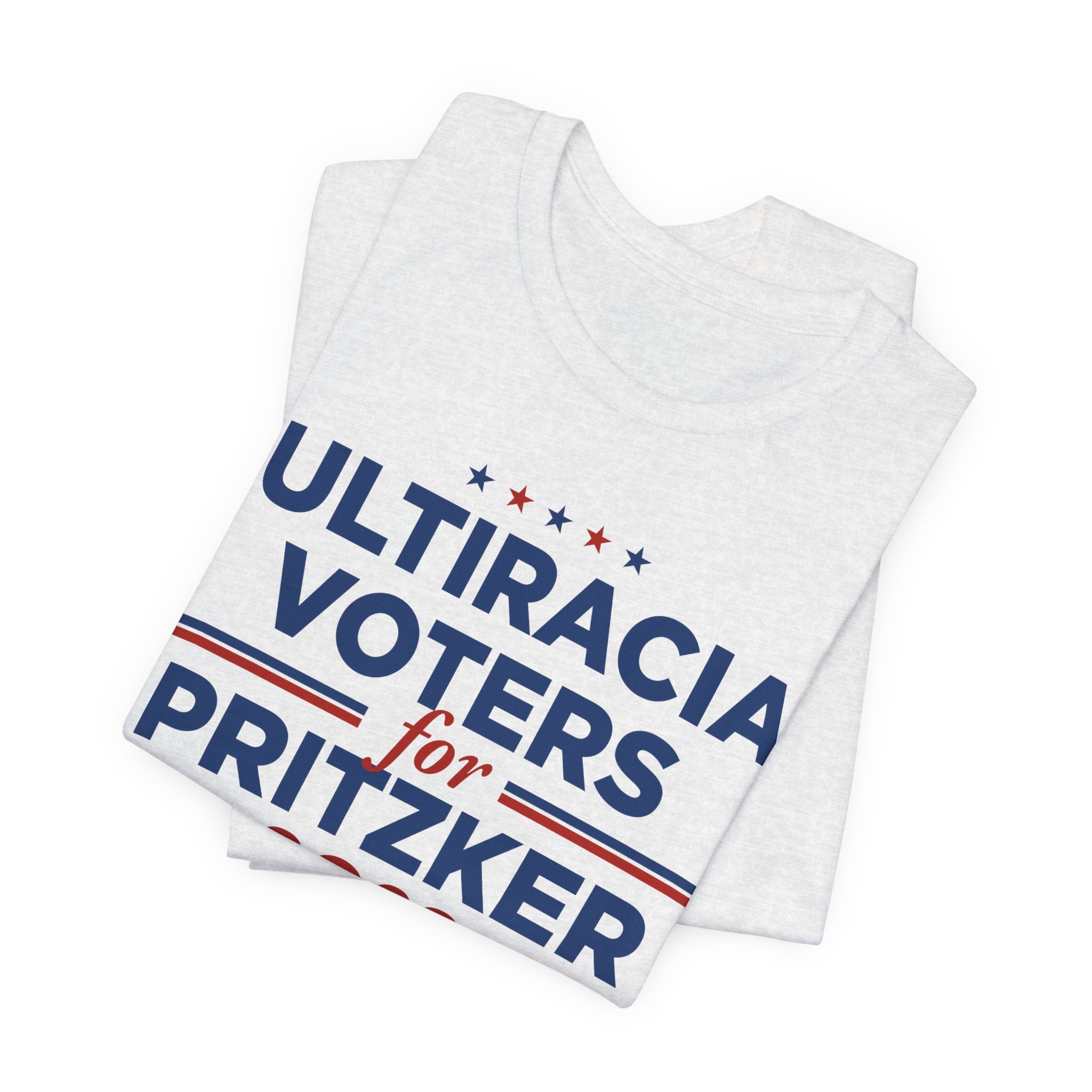 Multiracial Voters for J.B. Pritzker for President Campaign T-Shirt 2028