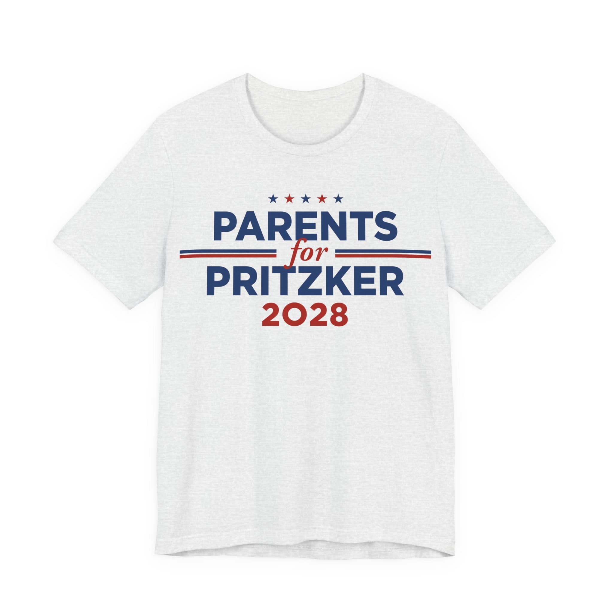 Parents for J.B. Pritzker for President Campaign T-Shirt 2028
