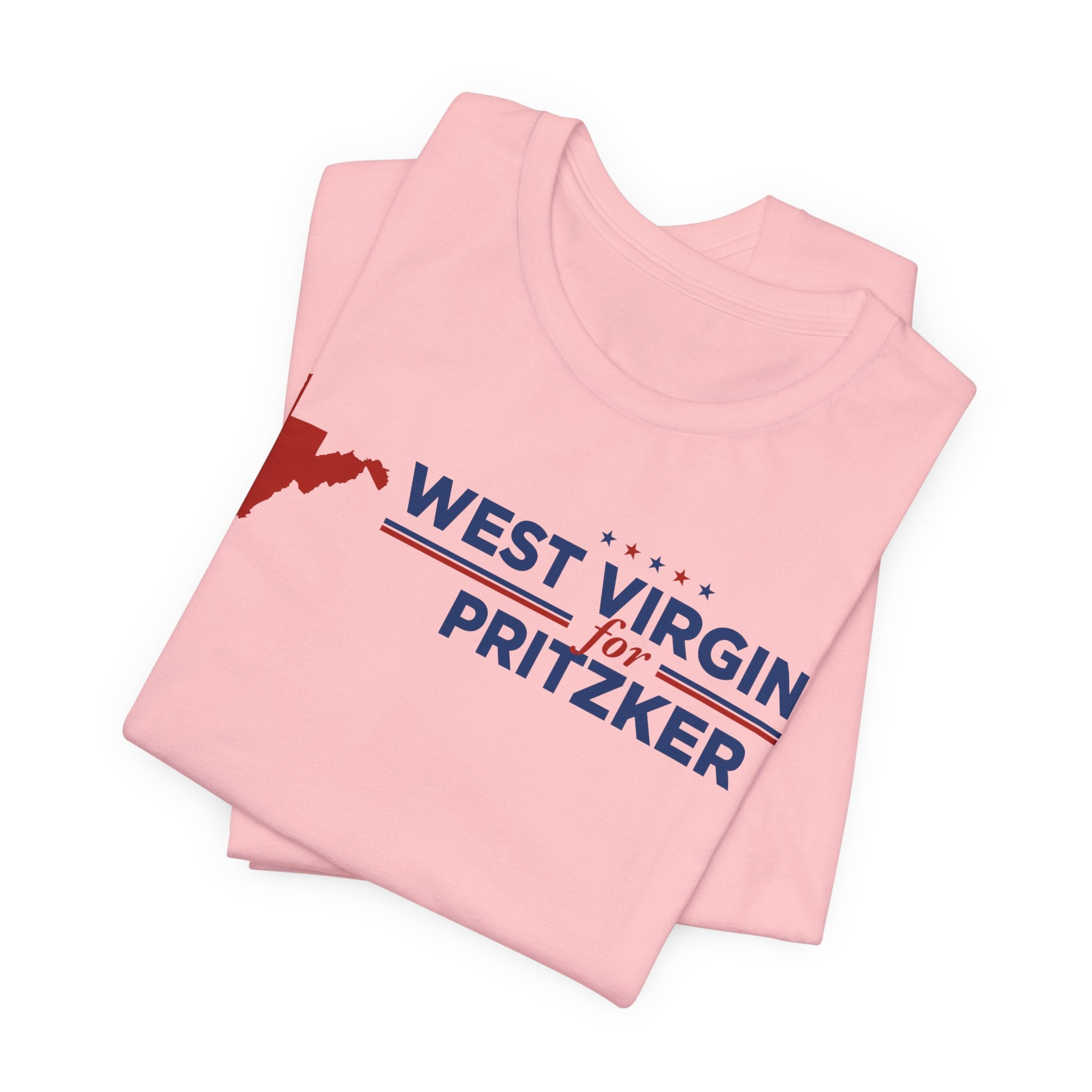 West Virginia for J.B. Pritzker for President Campaign T-Shirt 2028