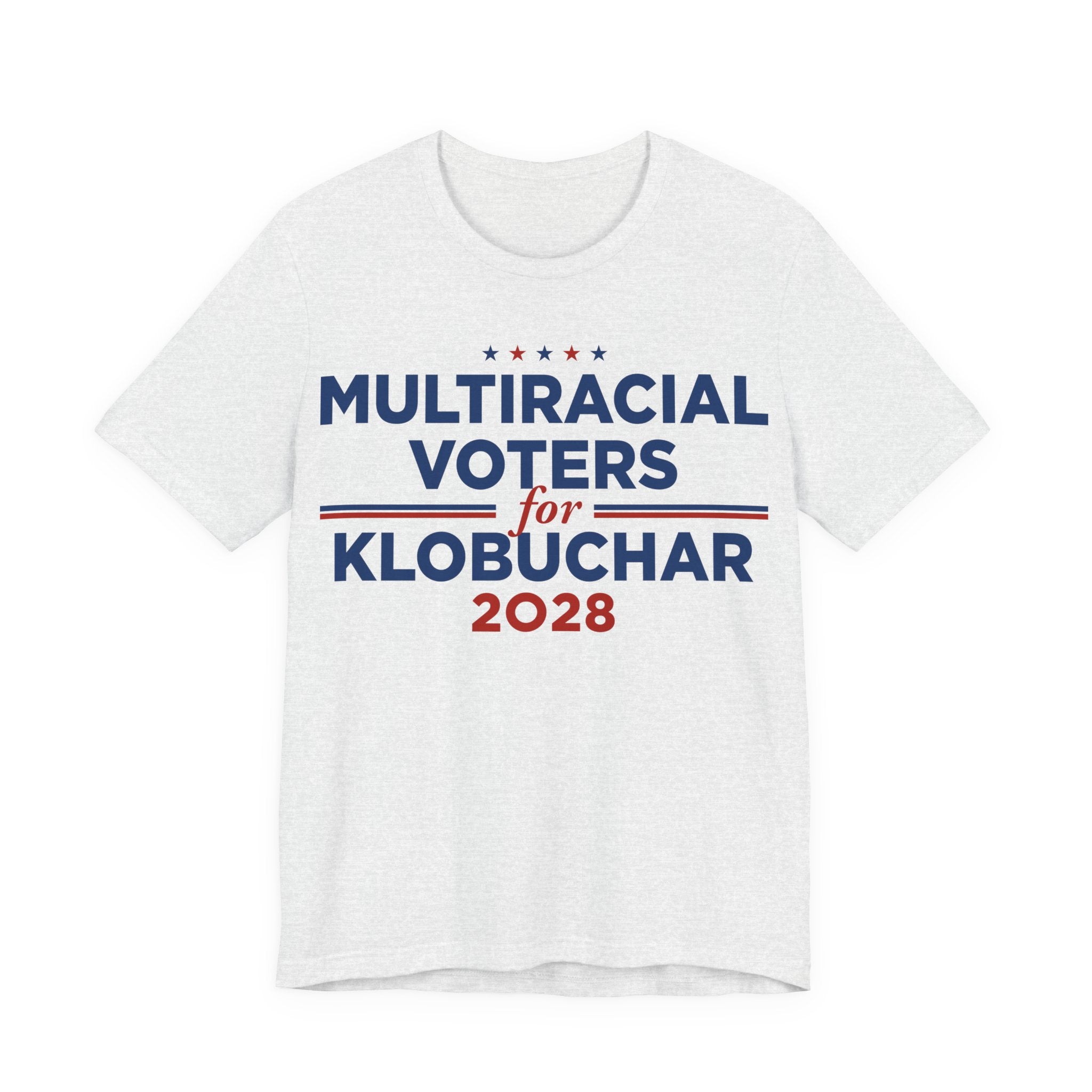 Multiracial Voters for Amy Klobuchar for President Campaign T-Shirt 2028