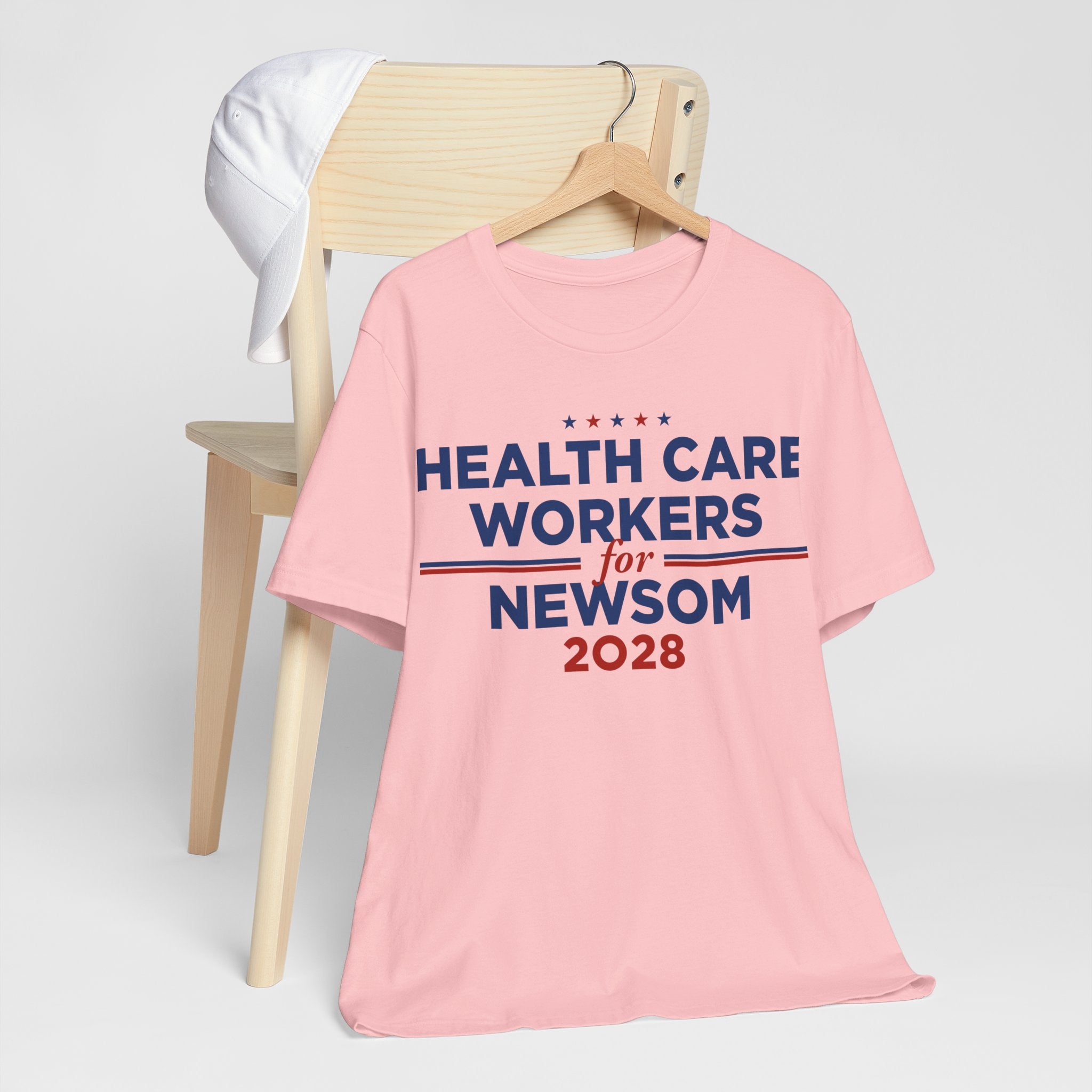 Health Care Workers for Gavin Newsom for President Campaign T-Shirt 2028