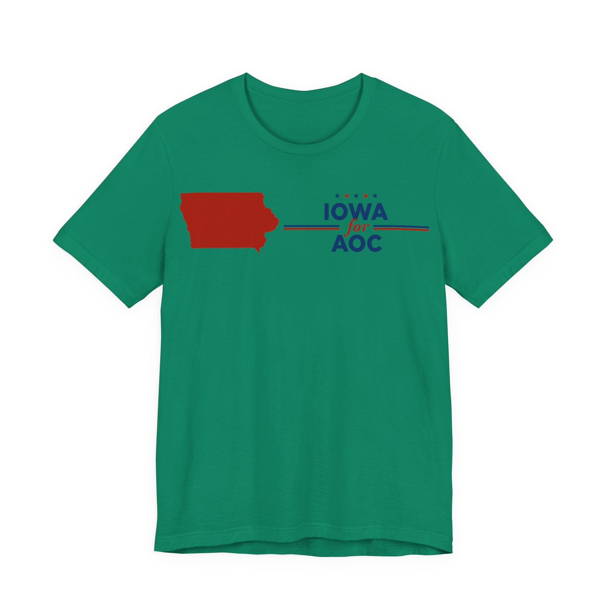 Iowa for AOC for President Campaign T-Shirt 2028