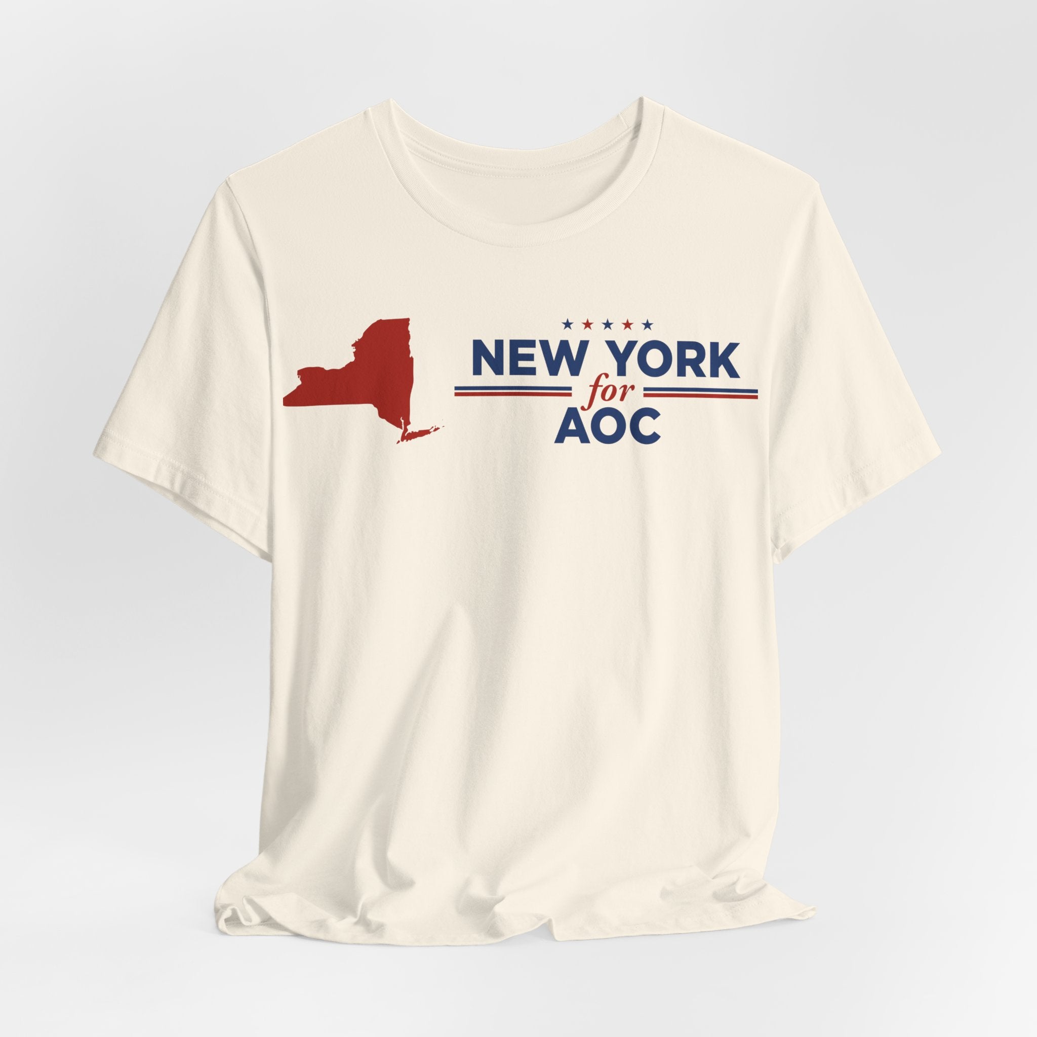 New York for AOC for President Campaign T-Shirt 2028