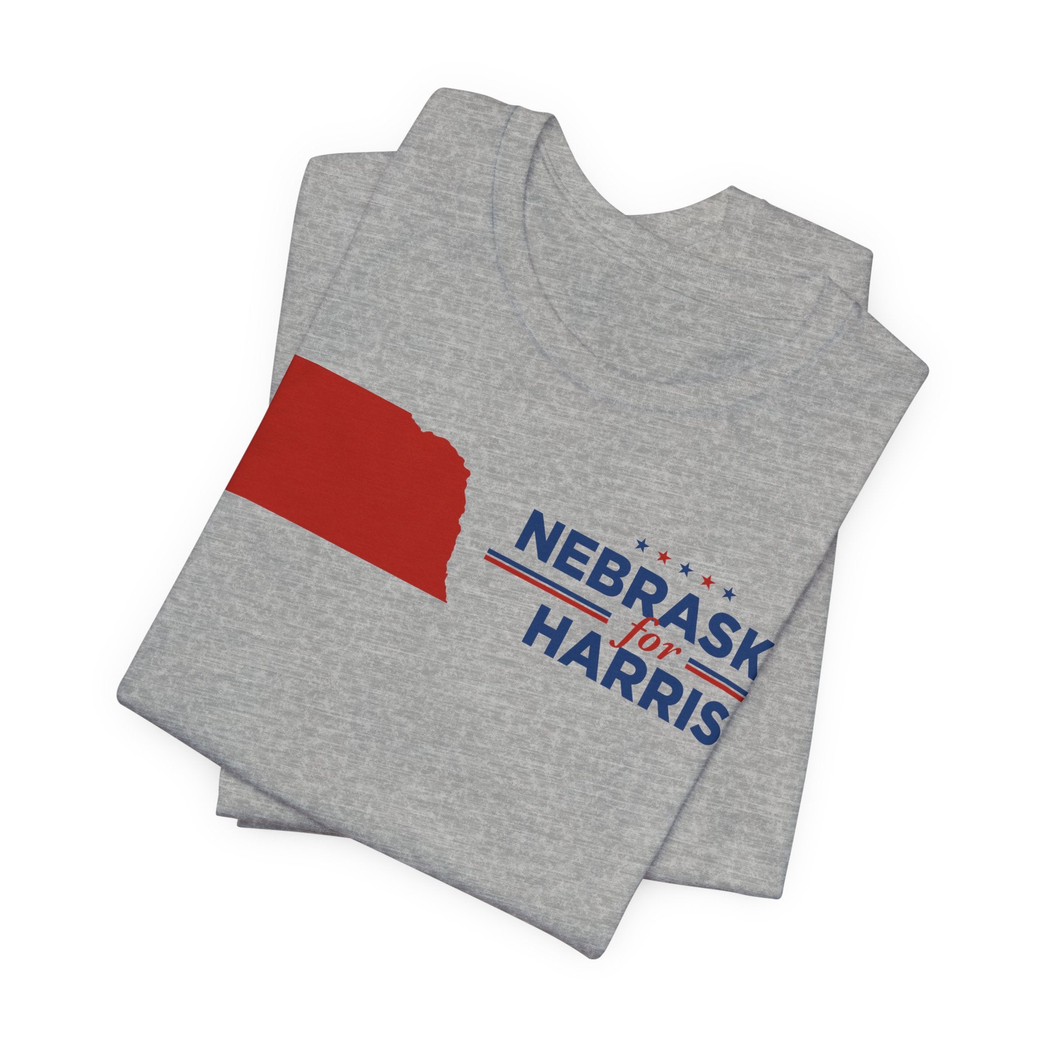 Nebraska for Kamala Harris for President Campaign T-Shirt 2028