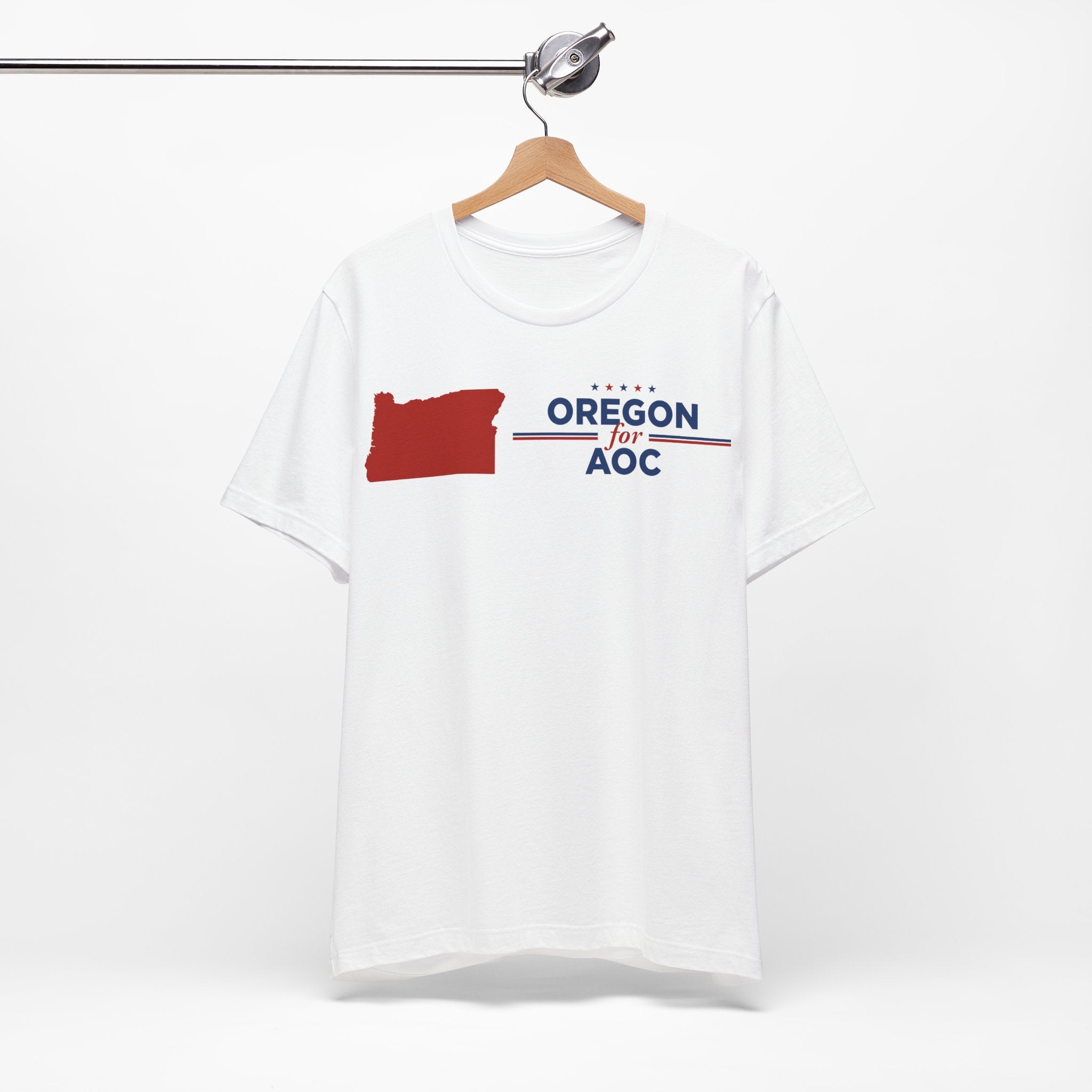 Oregon for AOC for President Campaign T-Shirt 2028