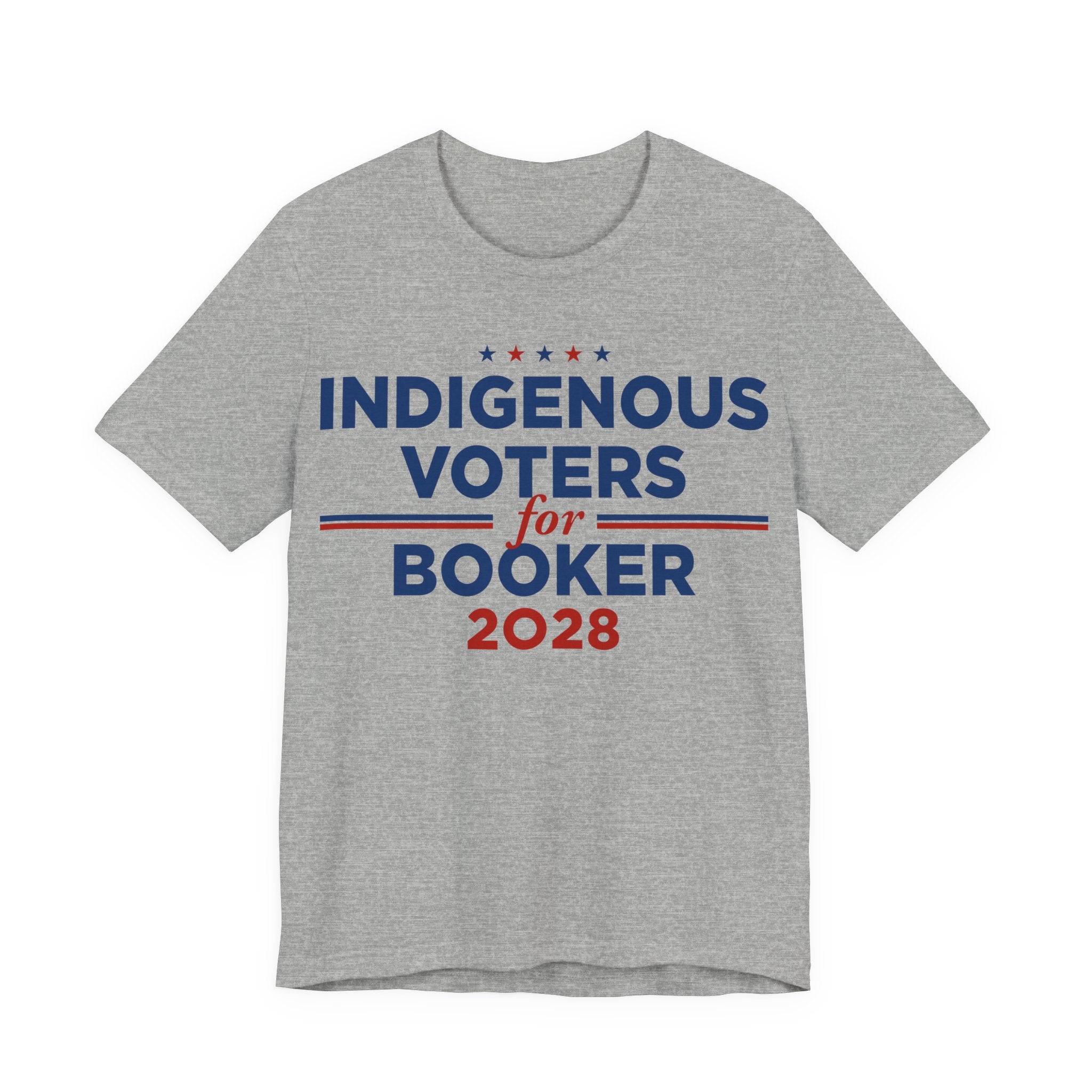Indigenous Voters / Native Americans for Cory Booker for President Campaign T-Shirt 2028