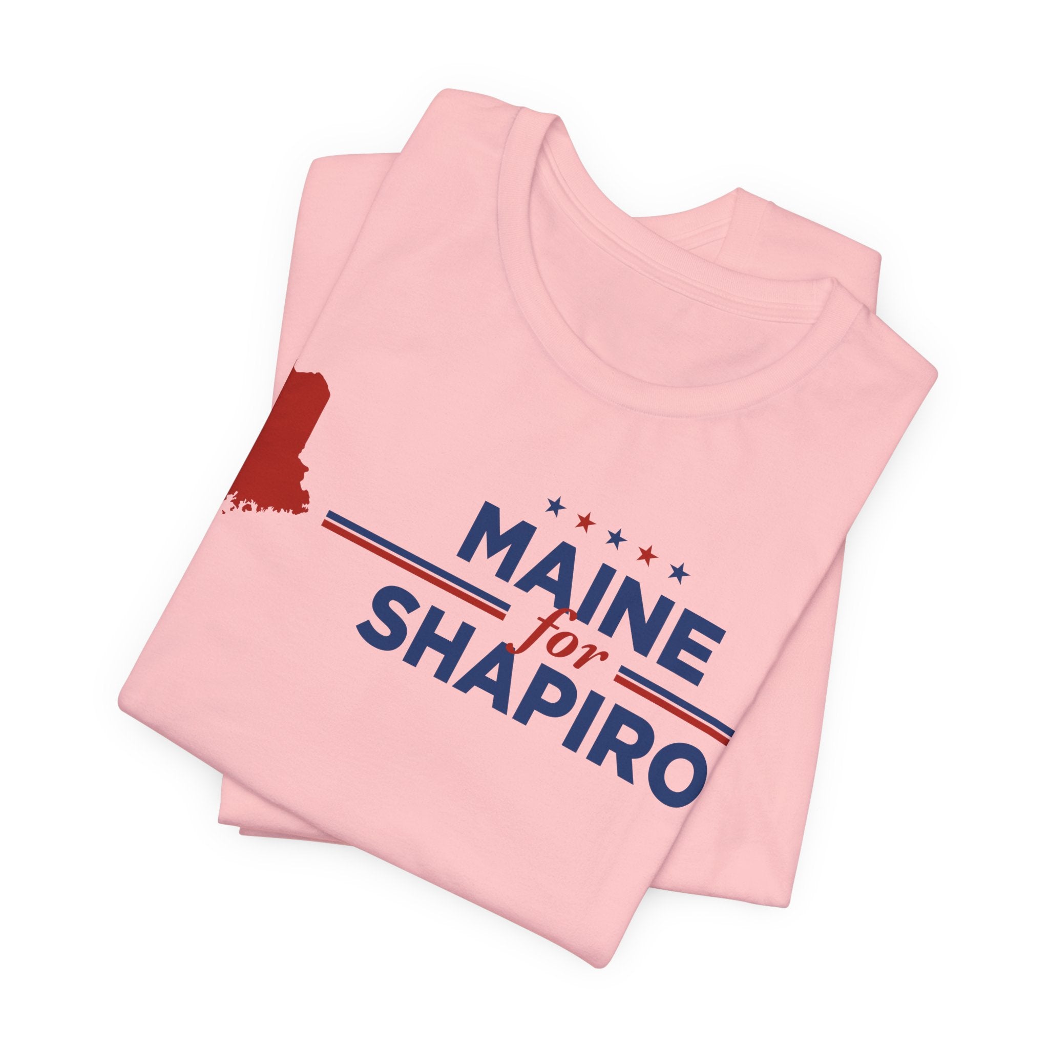 Maine for Josh Shapiro for President Campaign T-Shirt 2028