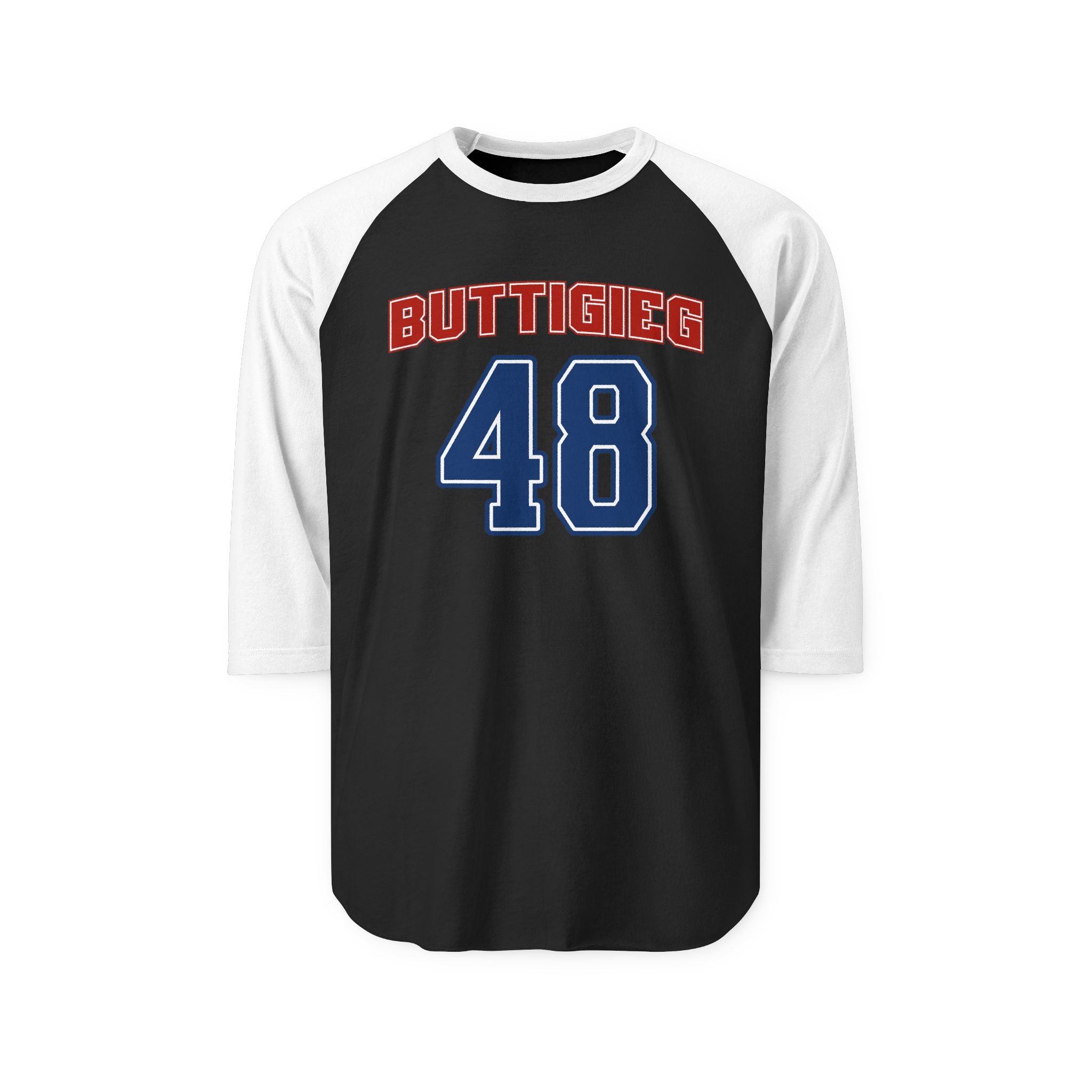 Team Pete Buttigieg - 48th President Vintage Varsity Baseball T-Shirt