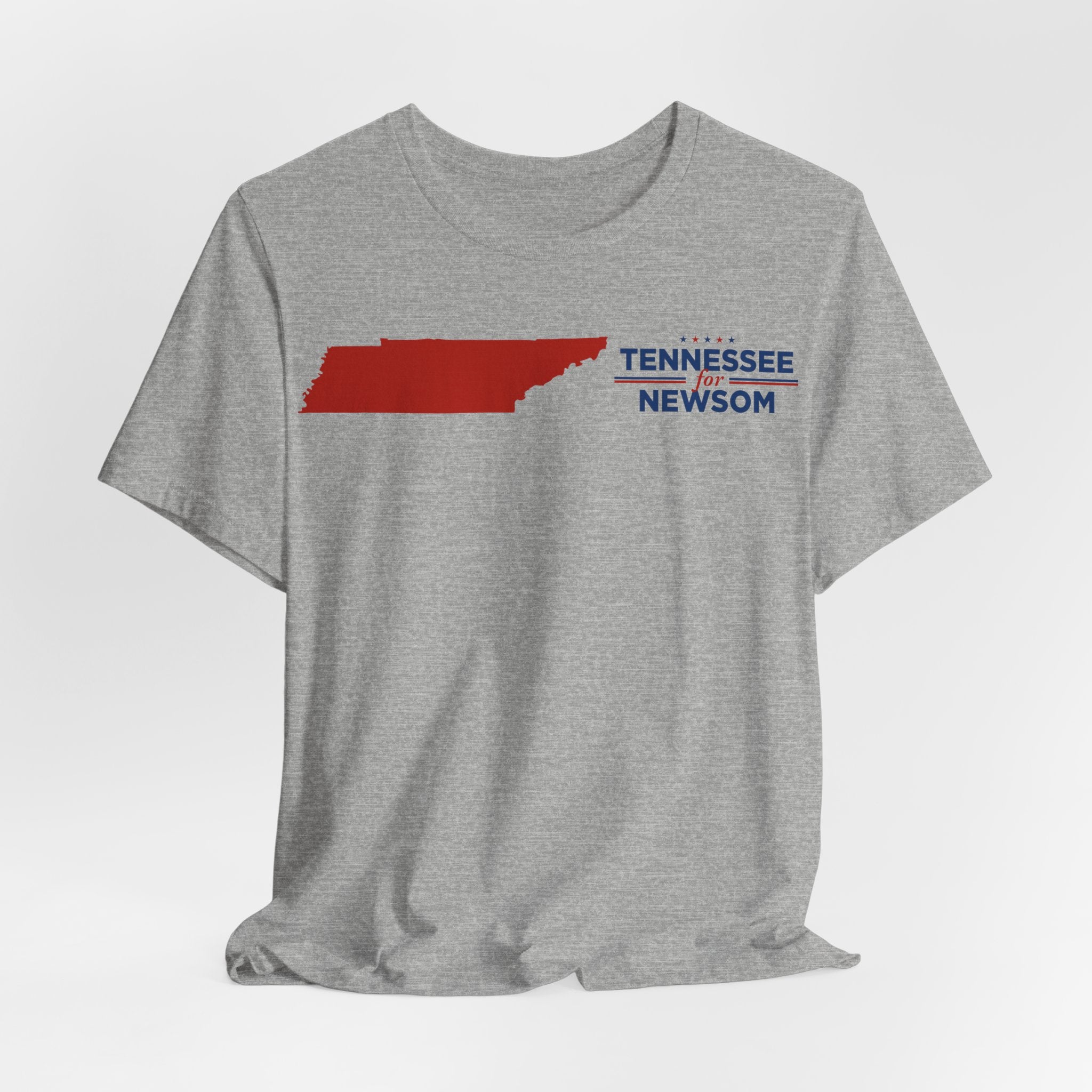 Tennessee for Gavin Newsom for President Campaign T-Shirt 2028