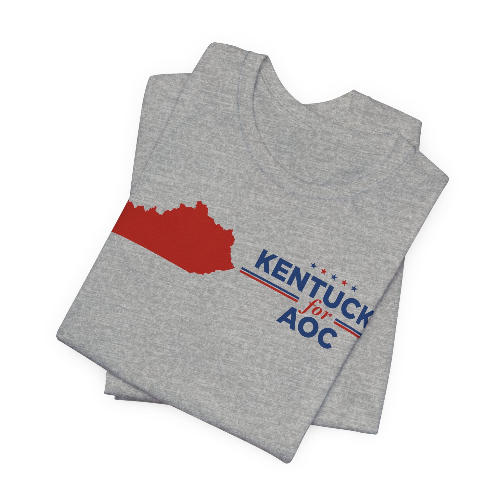 Kentucky for AOC for President Campaign T-Shirt 2028